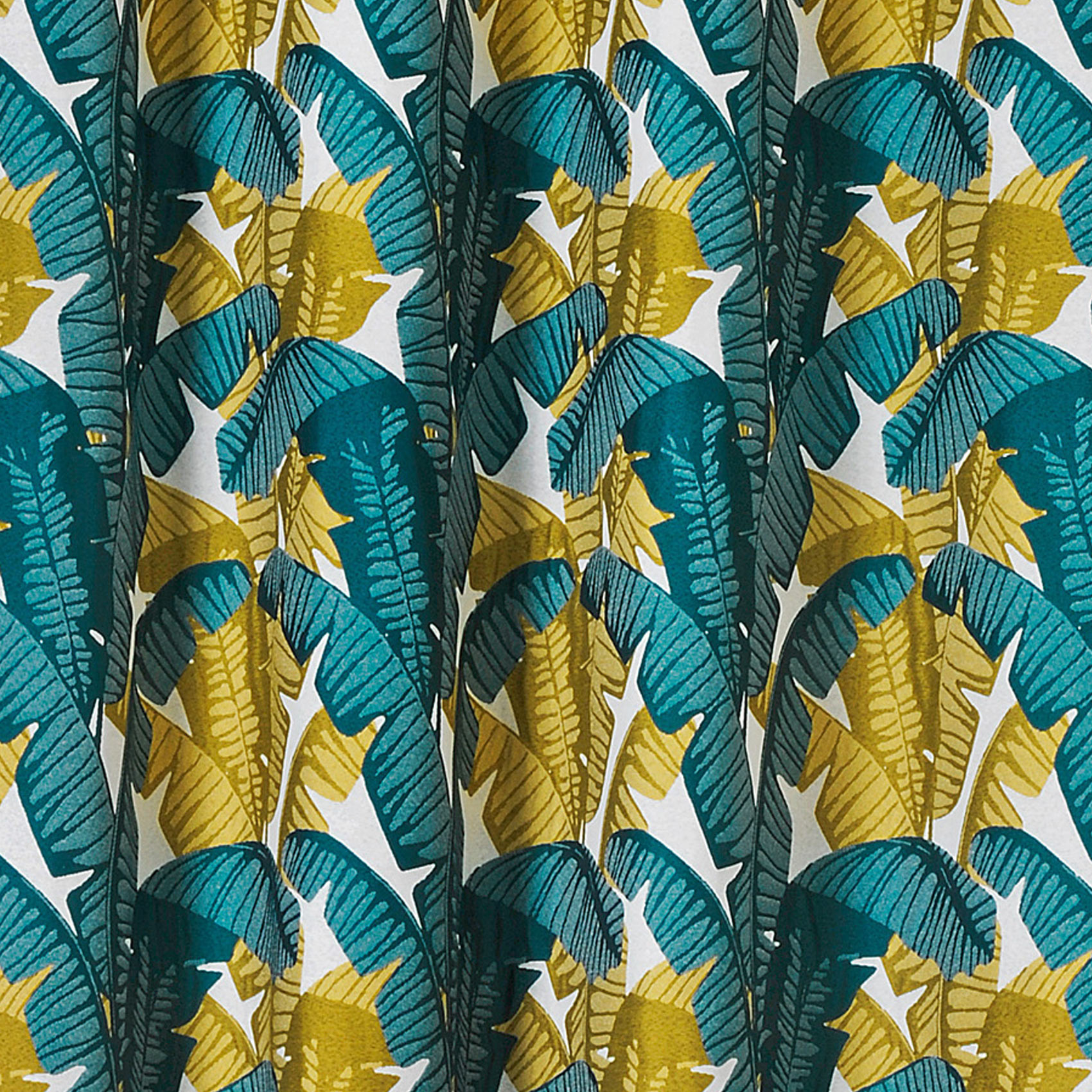 Rideau imprimé Bananier — vue 4