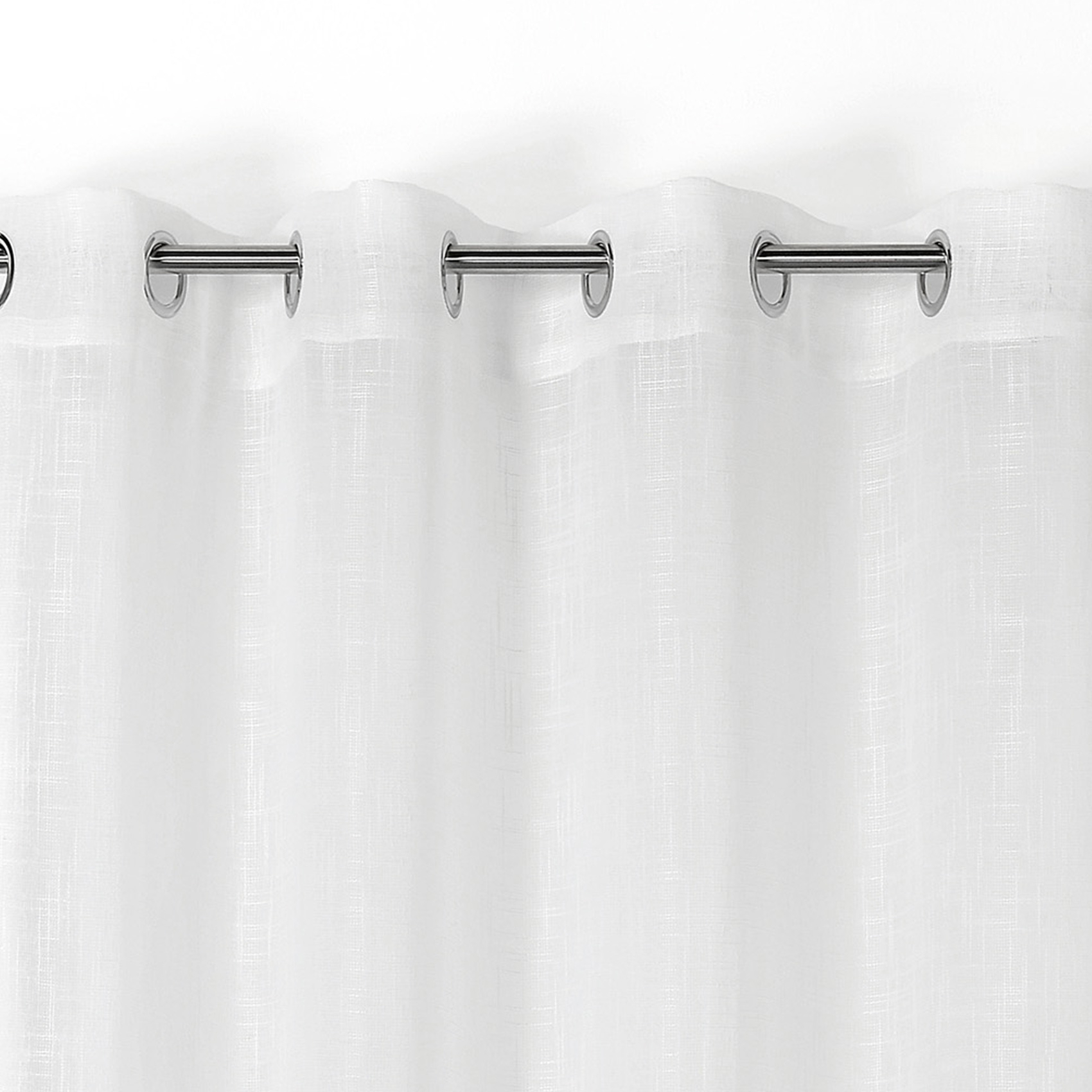 Voilage uni et tamisant Julie — vue 3