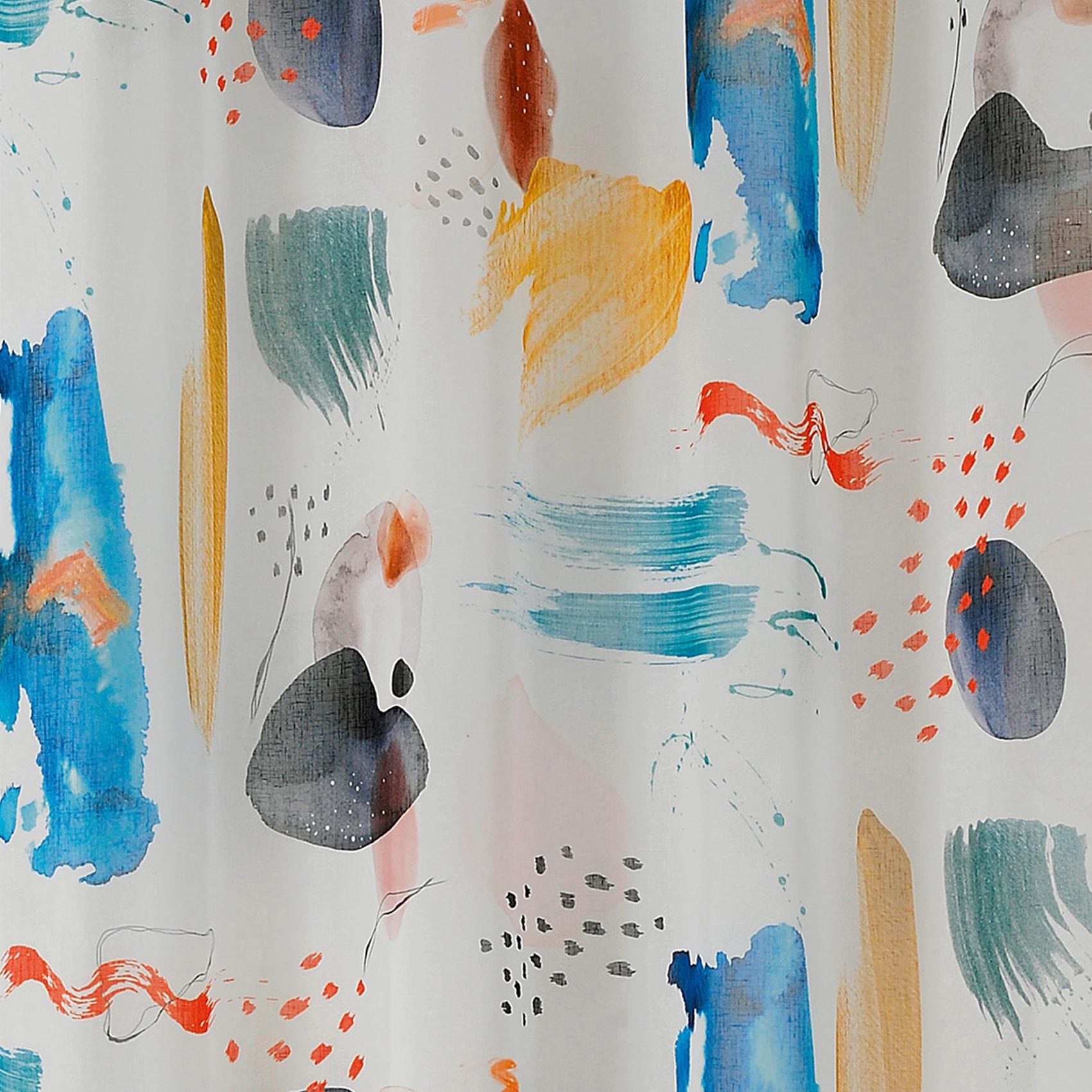 Voilage tamisant impressions abstraites — vue 4