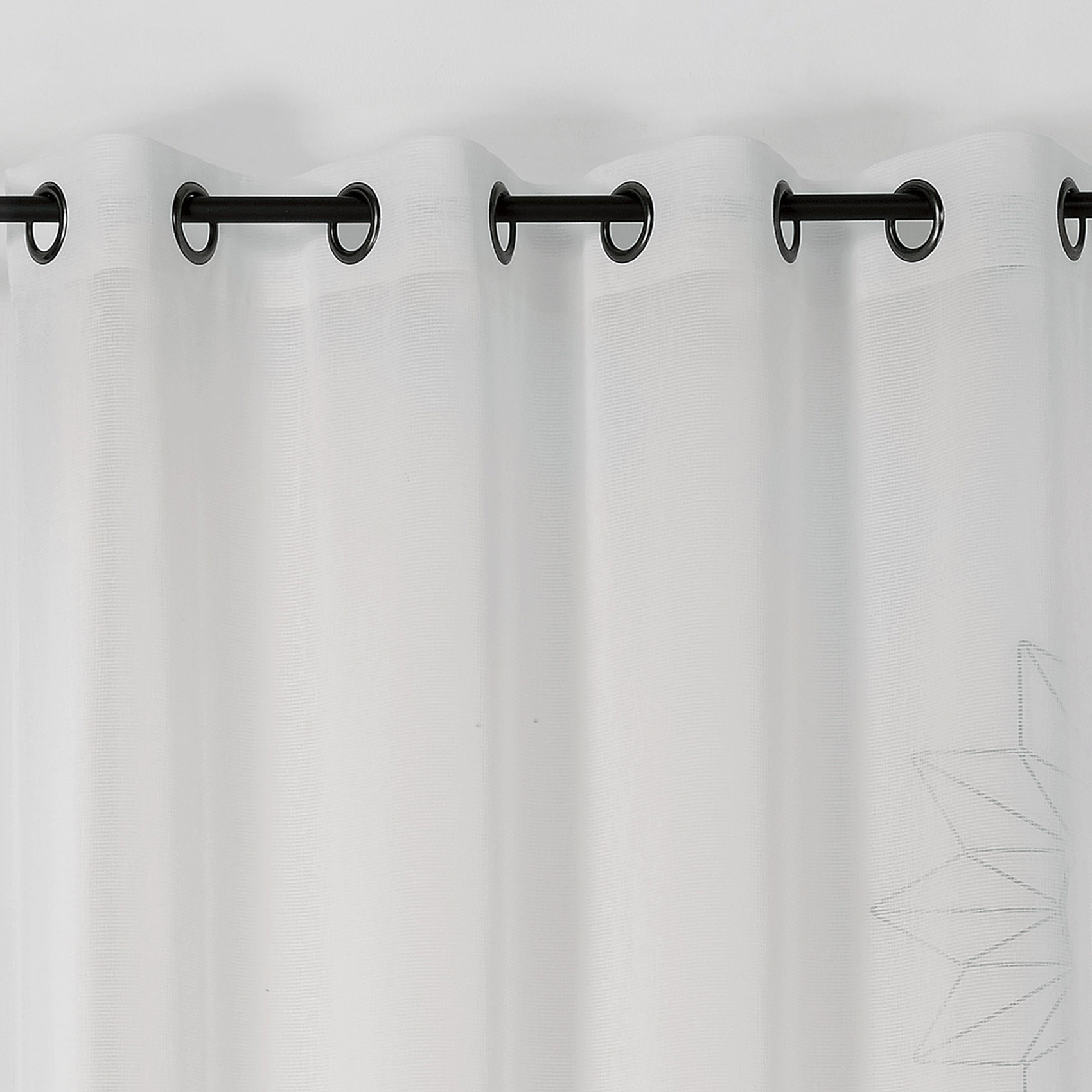 Voilage à effet de rayures — vue 3