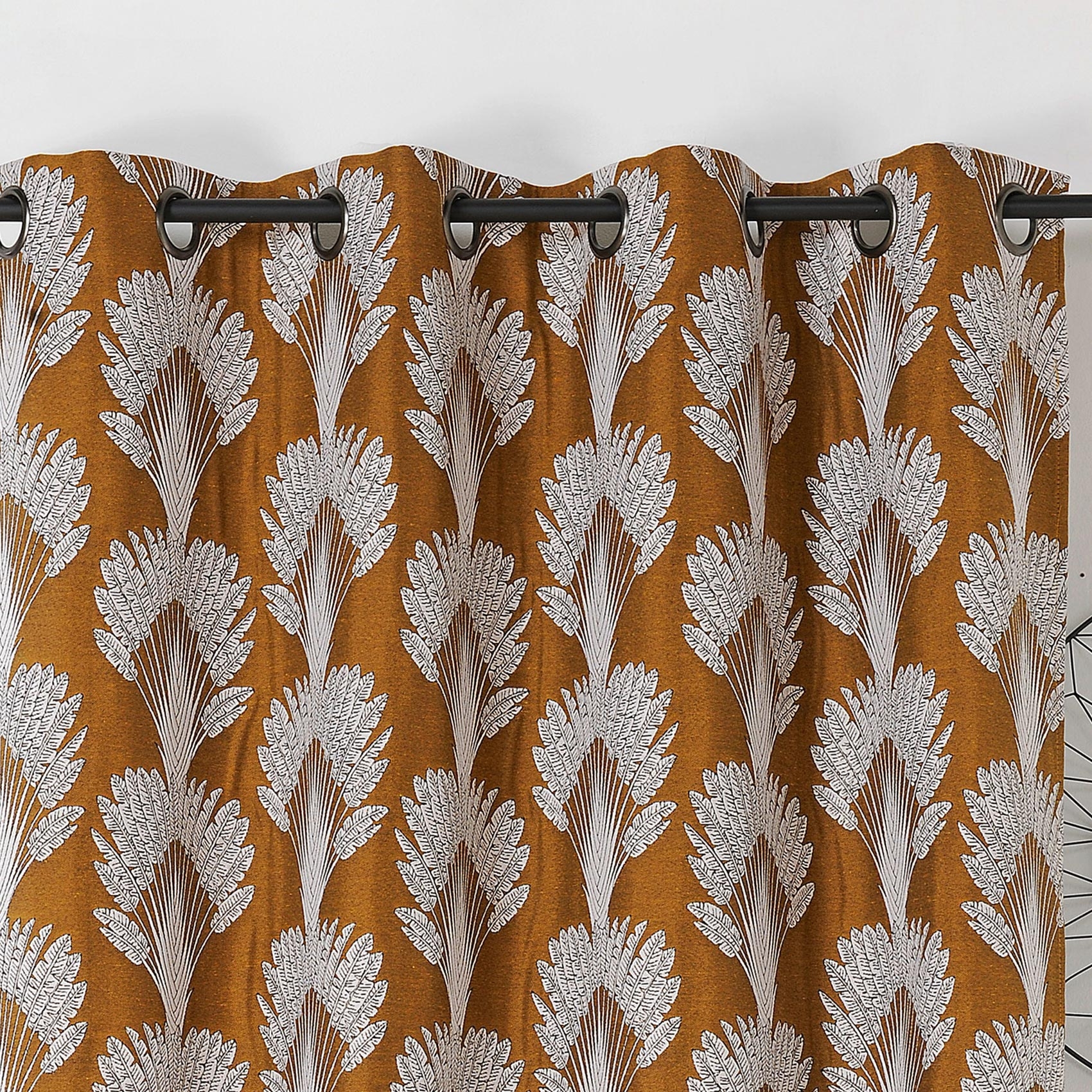 Rideau feuillages en fils recyclés — vue 6