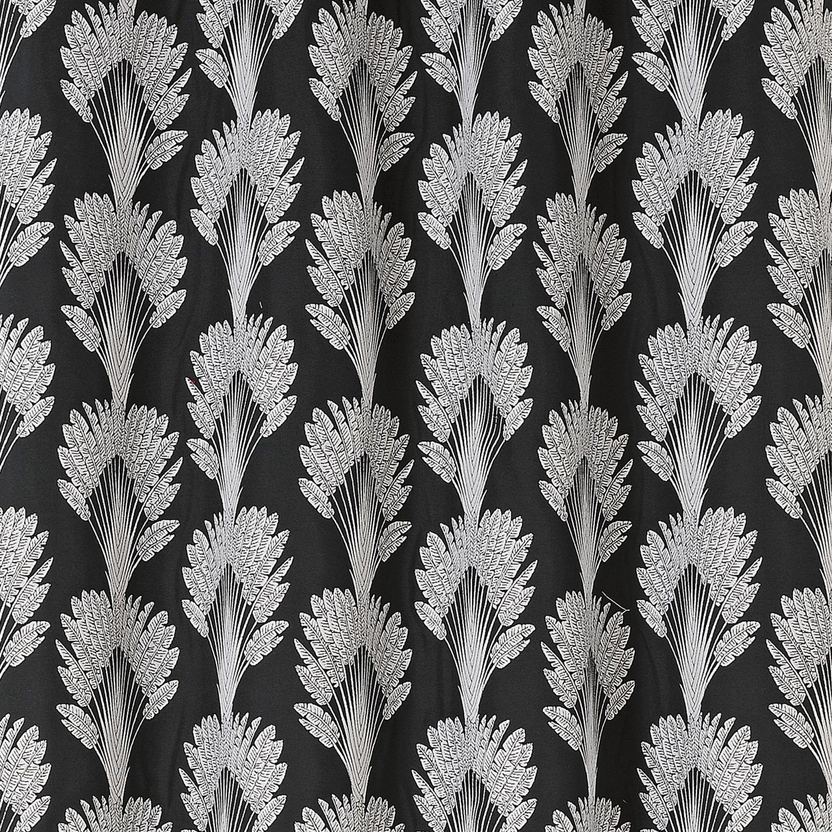 Rideau feuillages en fils recyclés — vue 4