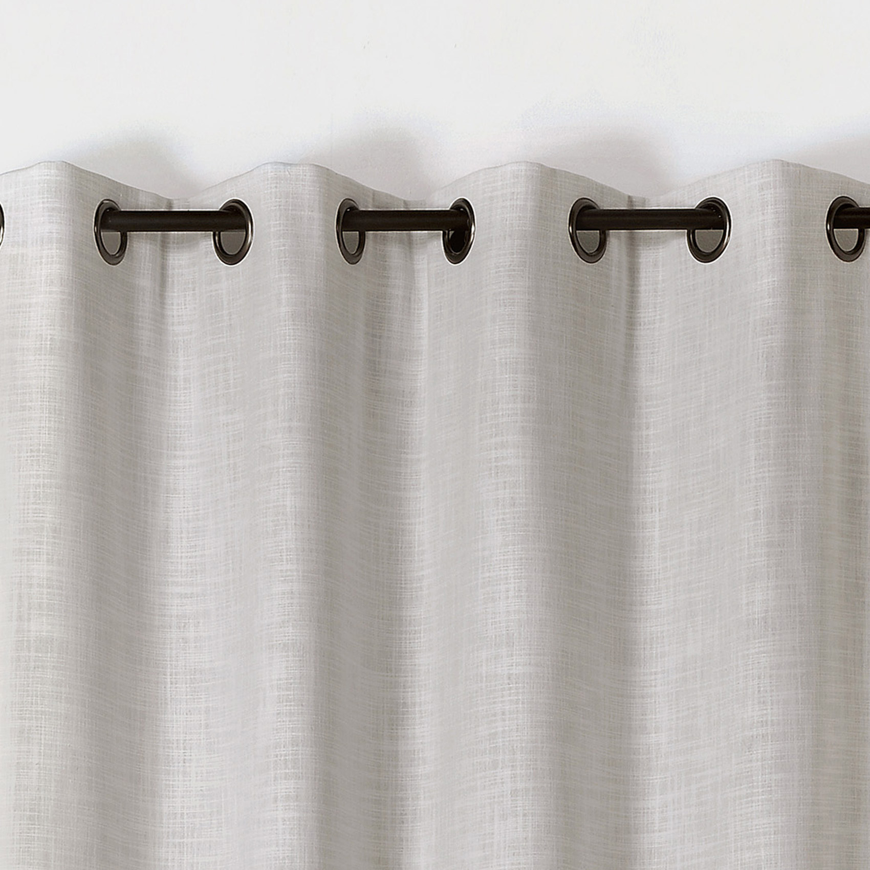 Rideau obscurcissant et isolant à effet tissé — vue 3