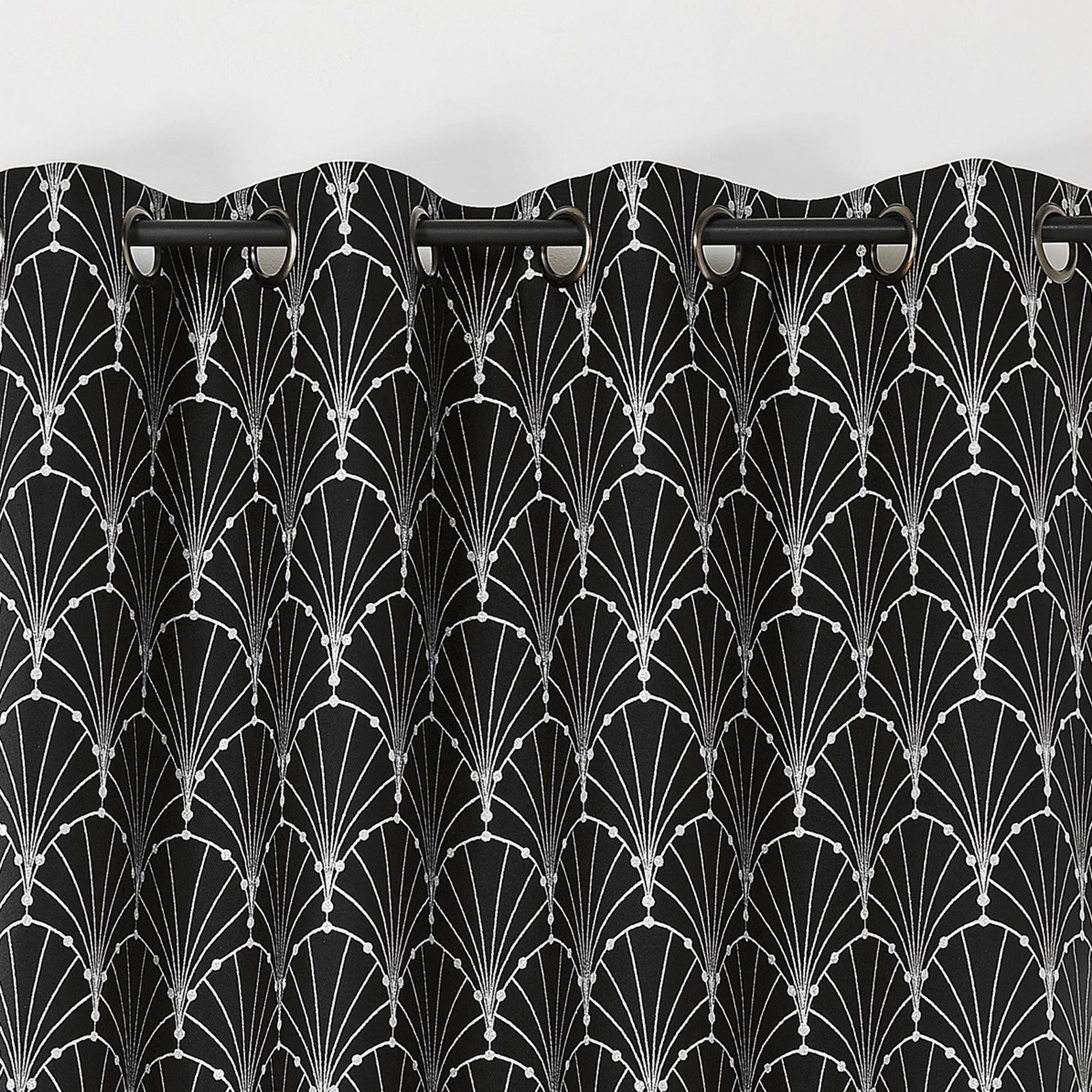 Rideau aux impressions métallisées — vue 3