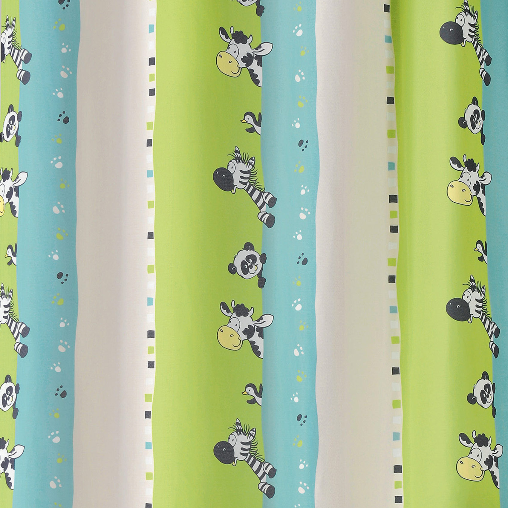 Rideau pour enfant à imprimés zèbre — vue 4