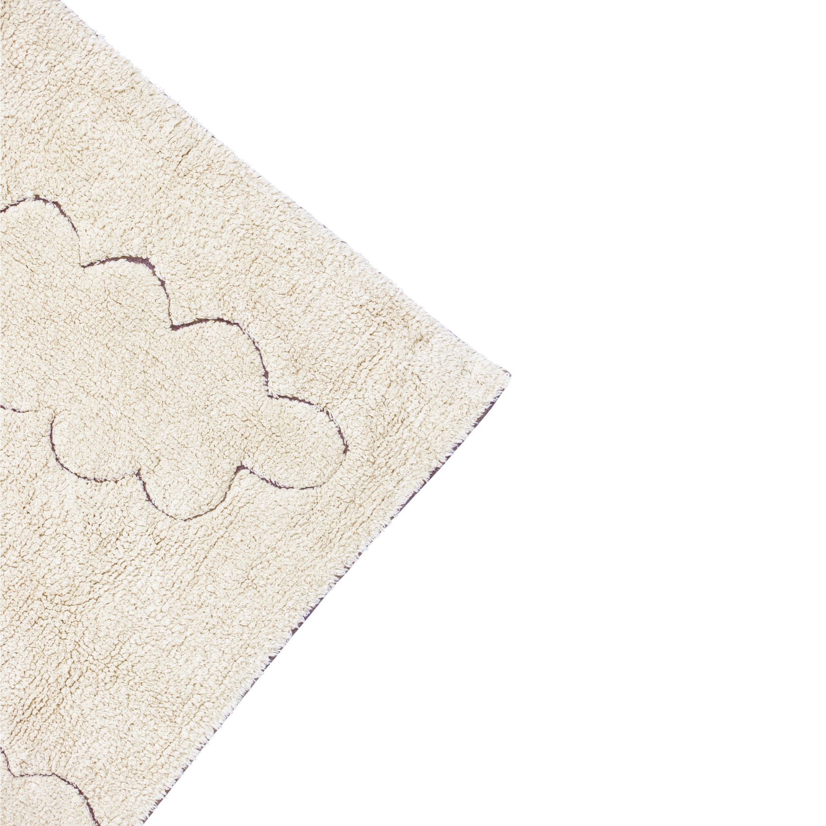 Tapis lavable rugcycled clouds — vue 4