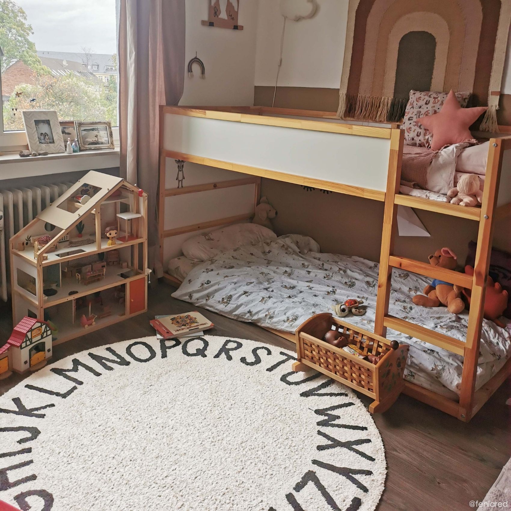 Tapis lavable rond ABC — vue 6