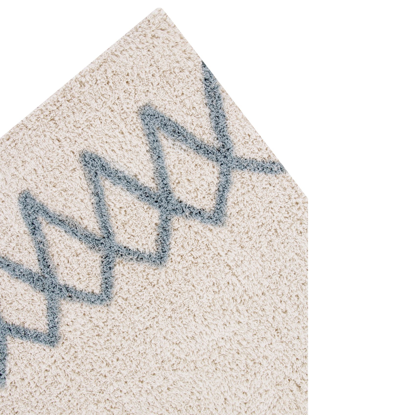 Tapis atlas natural bleu vintage — vue 5