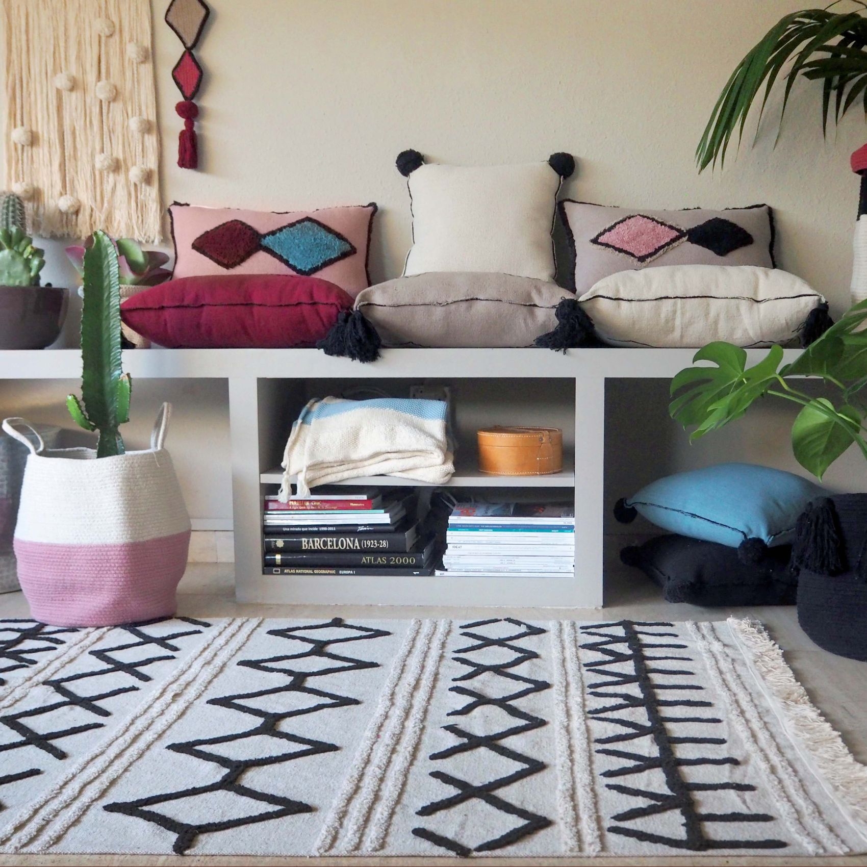 Tapis lavable bereber toile — vue 6