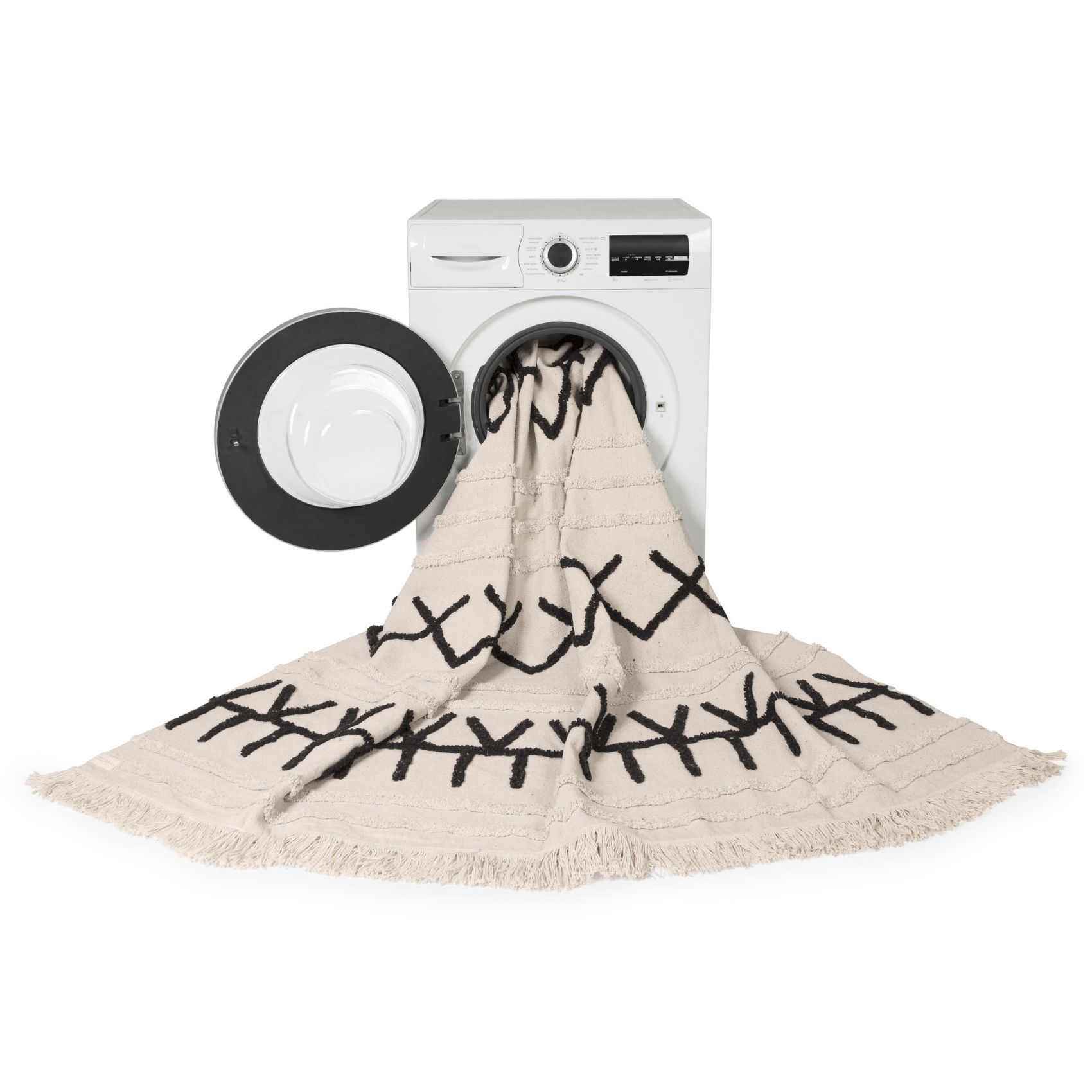 Tapis lavable bereber toile — vue 3