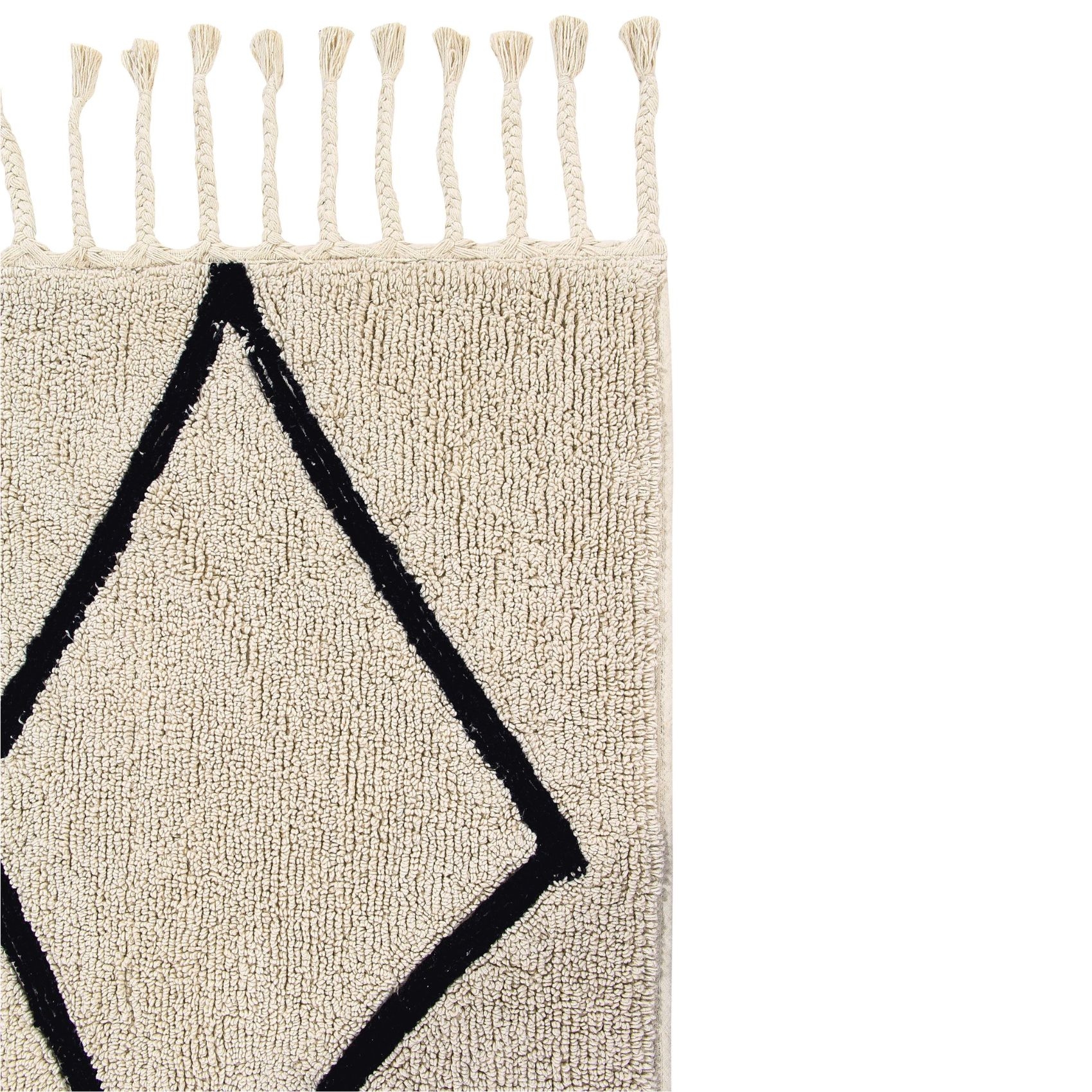 Tapis de couloir lavable bereber beige — vue 6