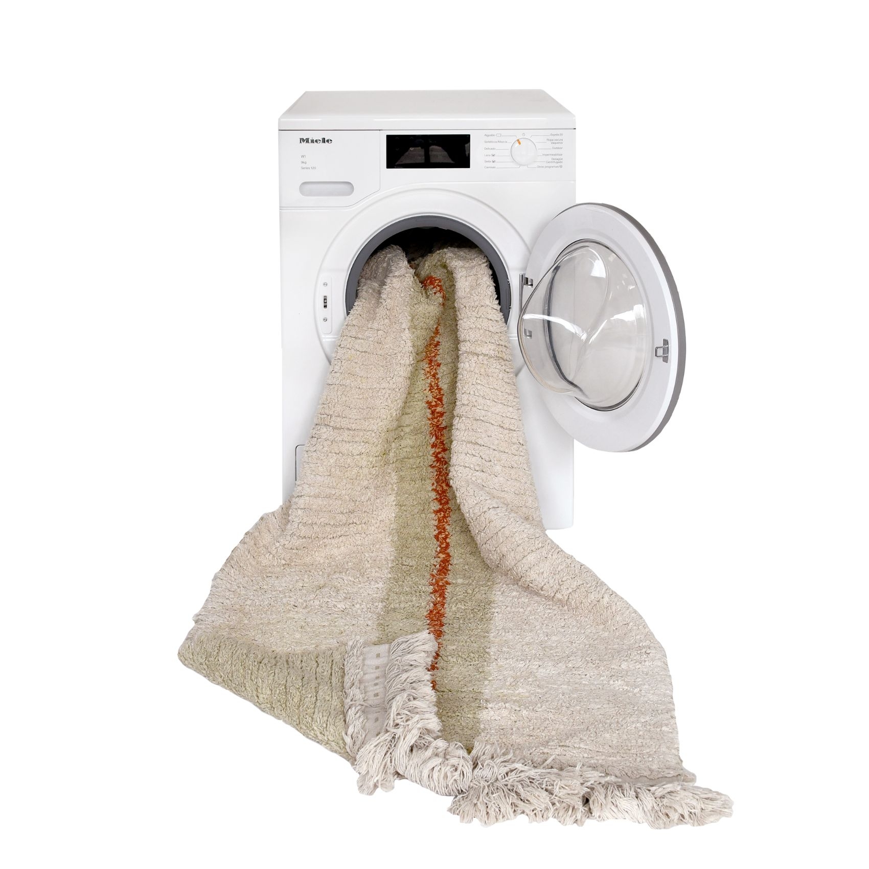 Tapis de couloir lavable et réversible sauge duo — vue 5