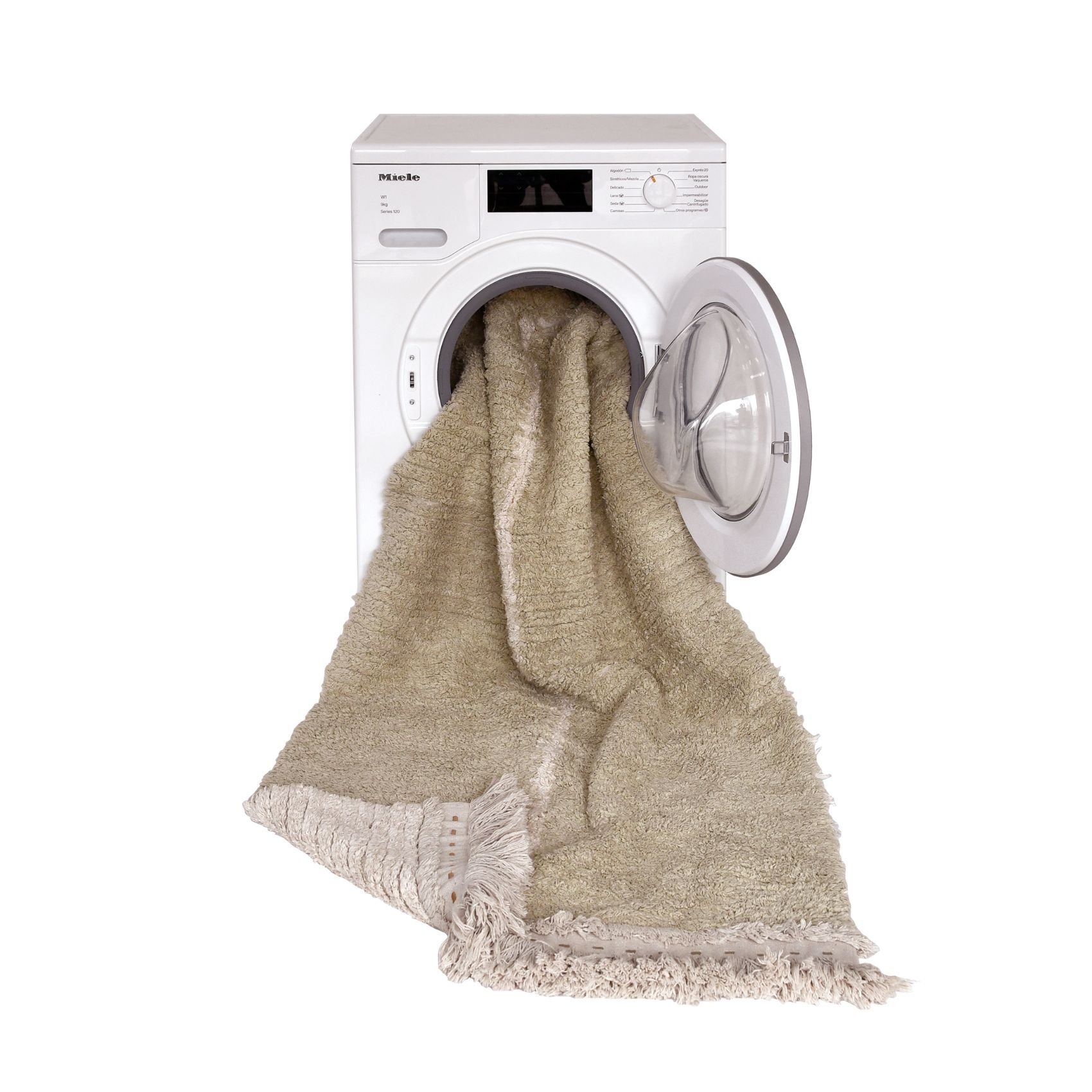 Tapis de couloir lavable et réversible sauge duo — vue 6