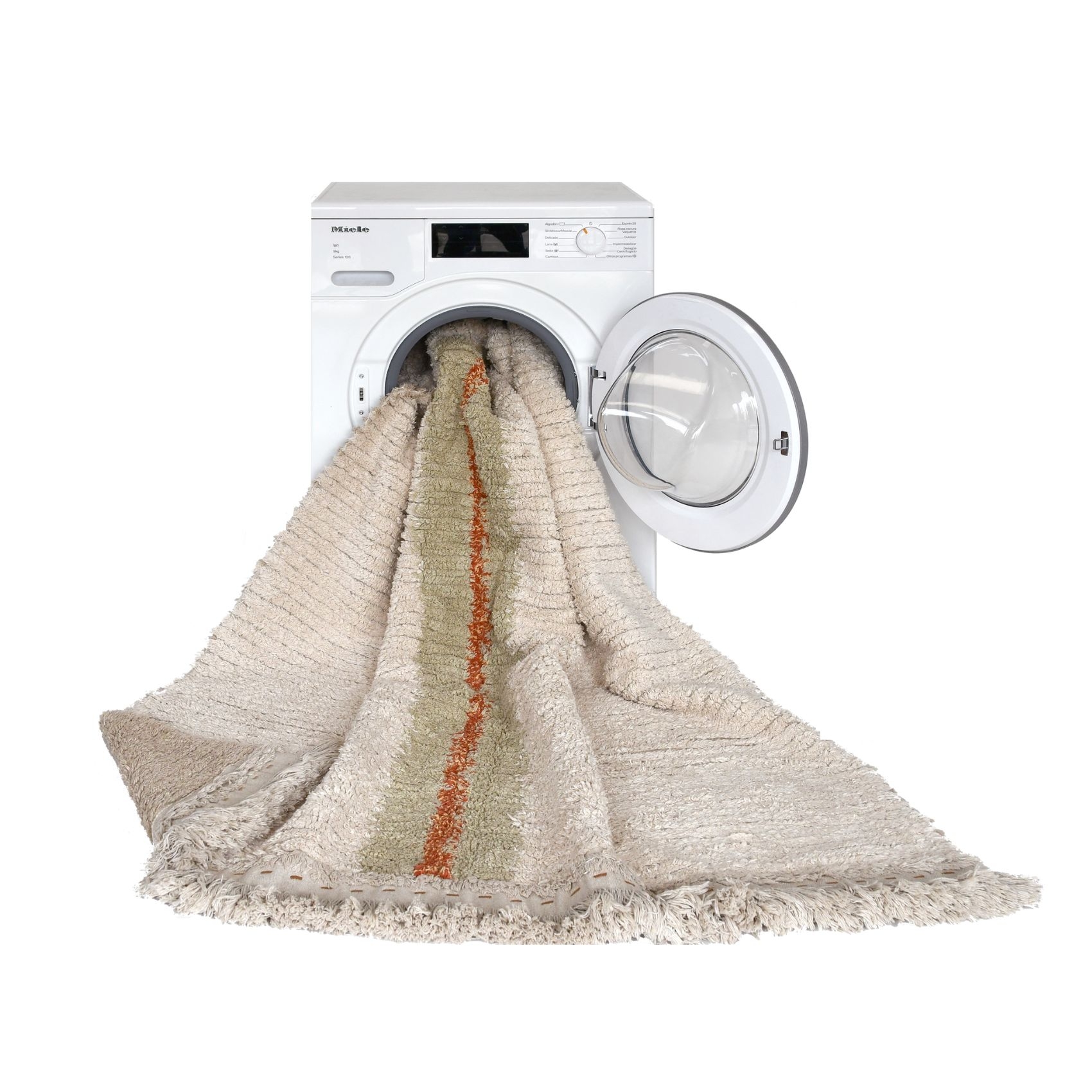 Tapis lavable réversible sauge duo — vue 5