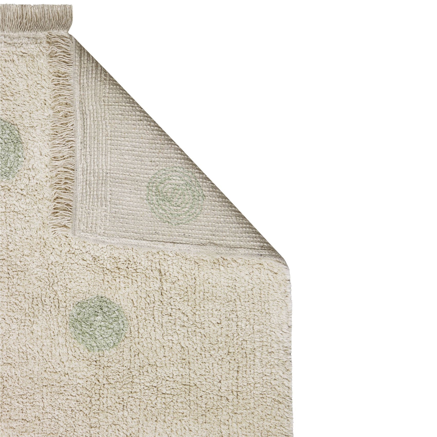 Tapis lavable hippy dots naturel — vue 5