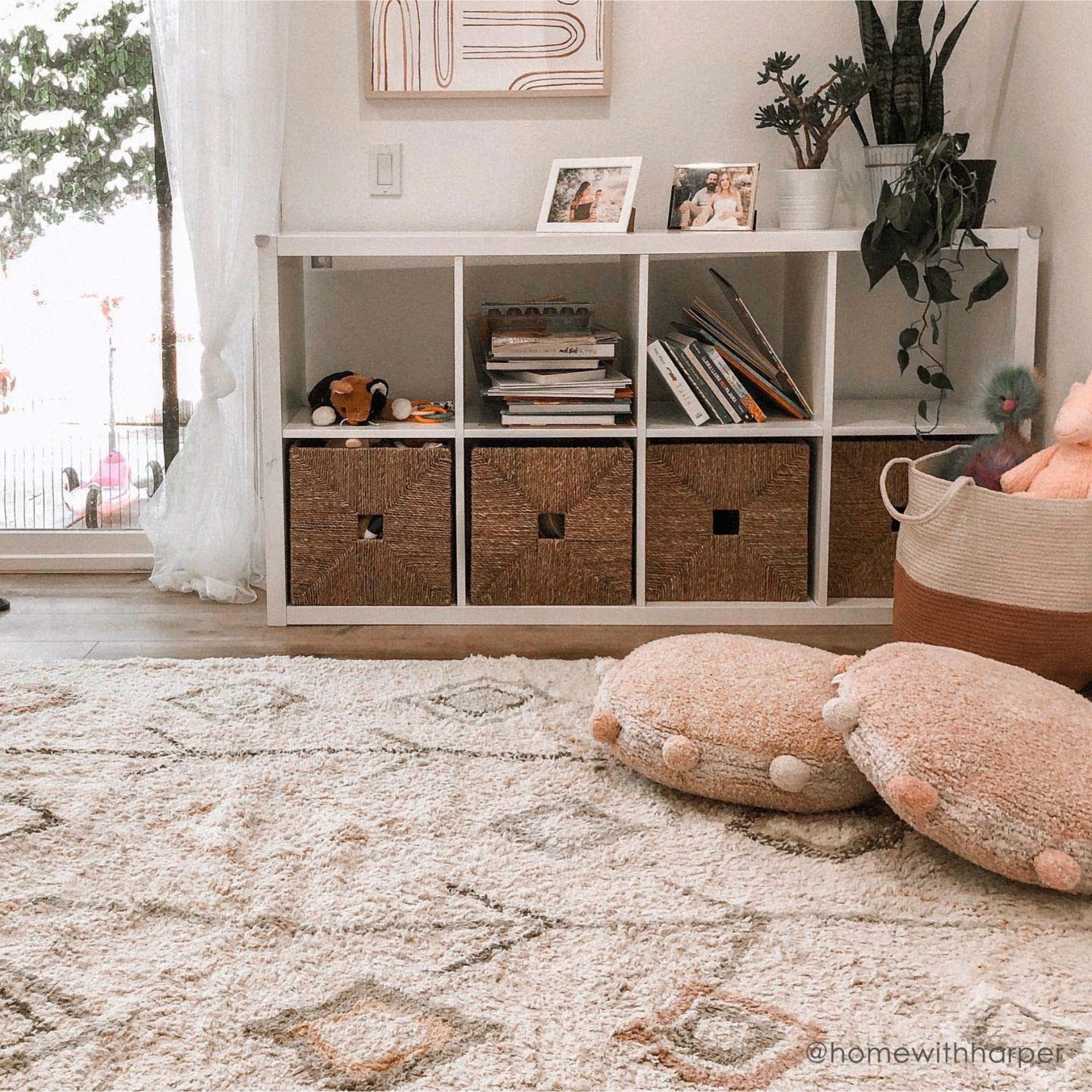 Tapis lavable couleur naturelle C-KAA-NAT — vue 5