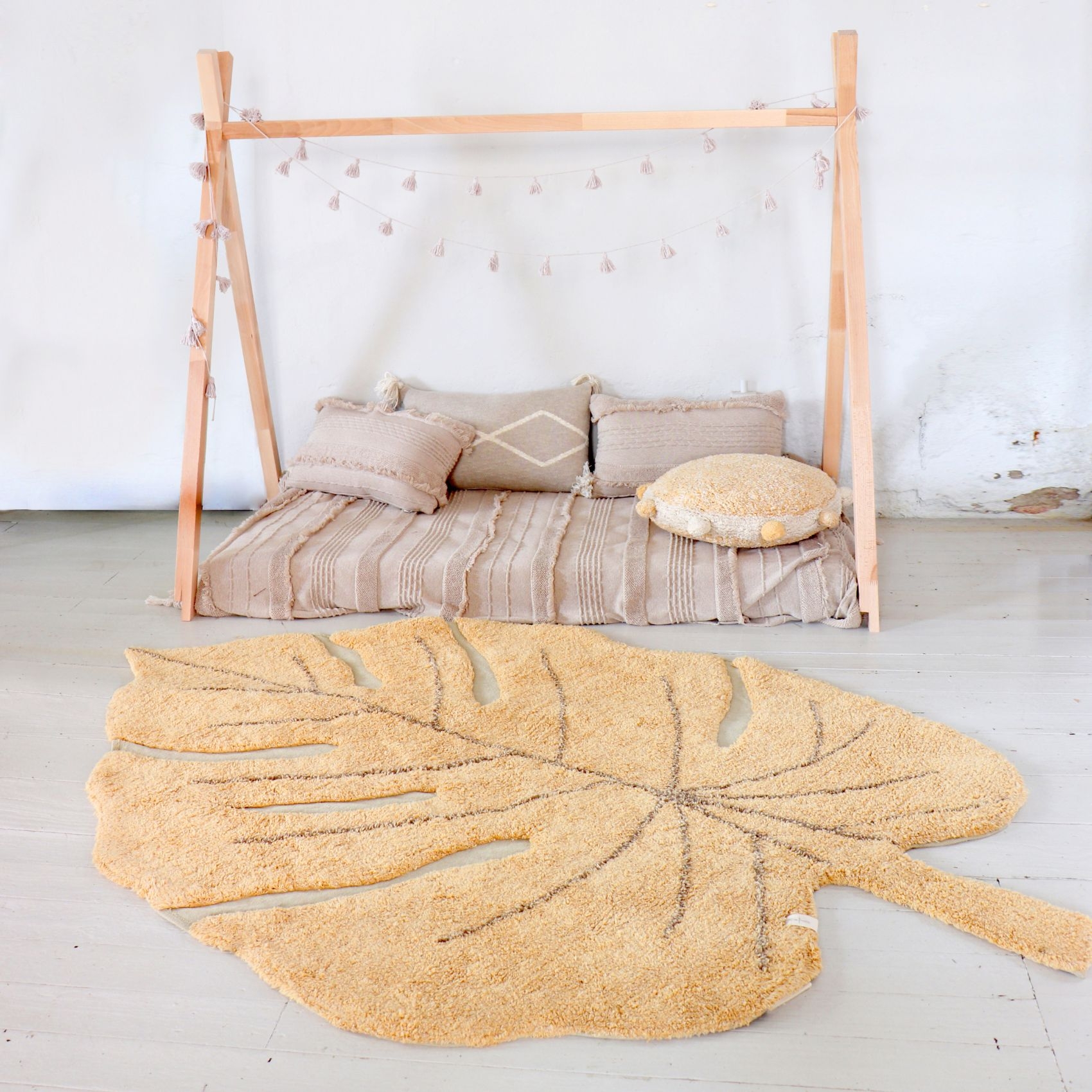 Tapis lavable monstera — vue 4