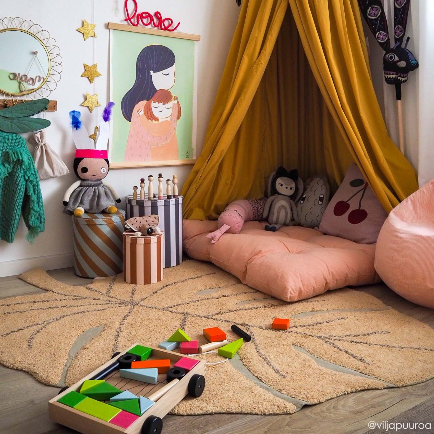 Tapis lavable monstera — vue 5