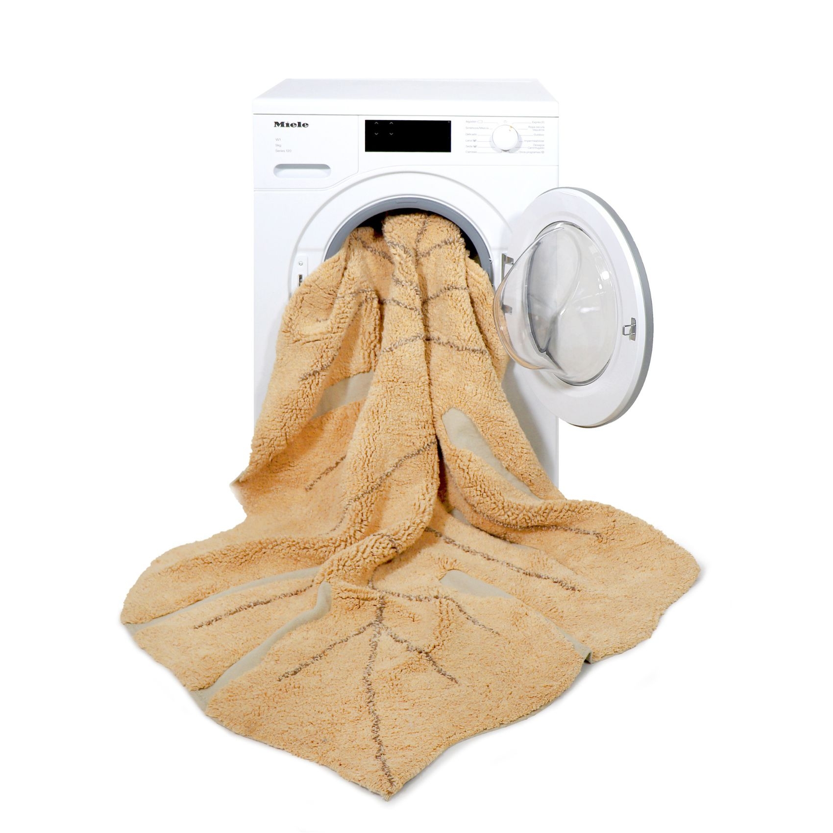 Tapis lavable monstera — vue 3