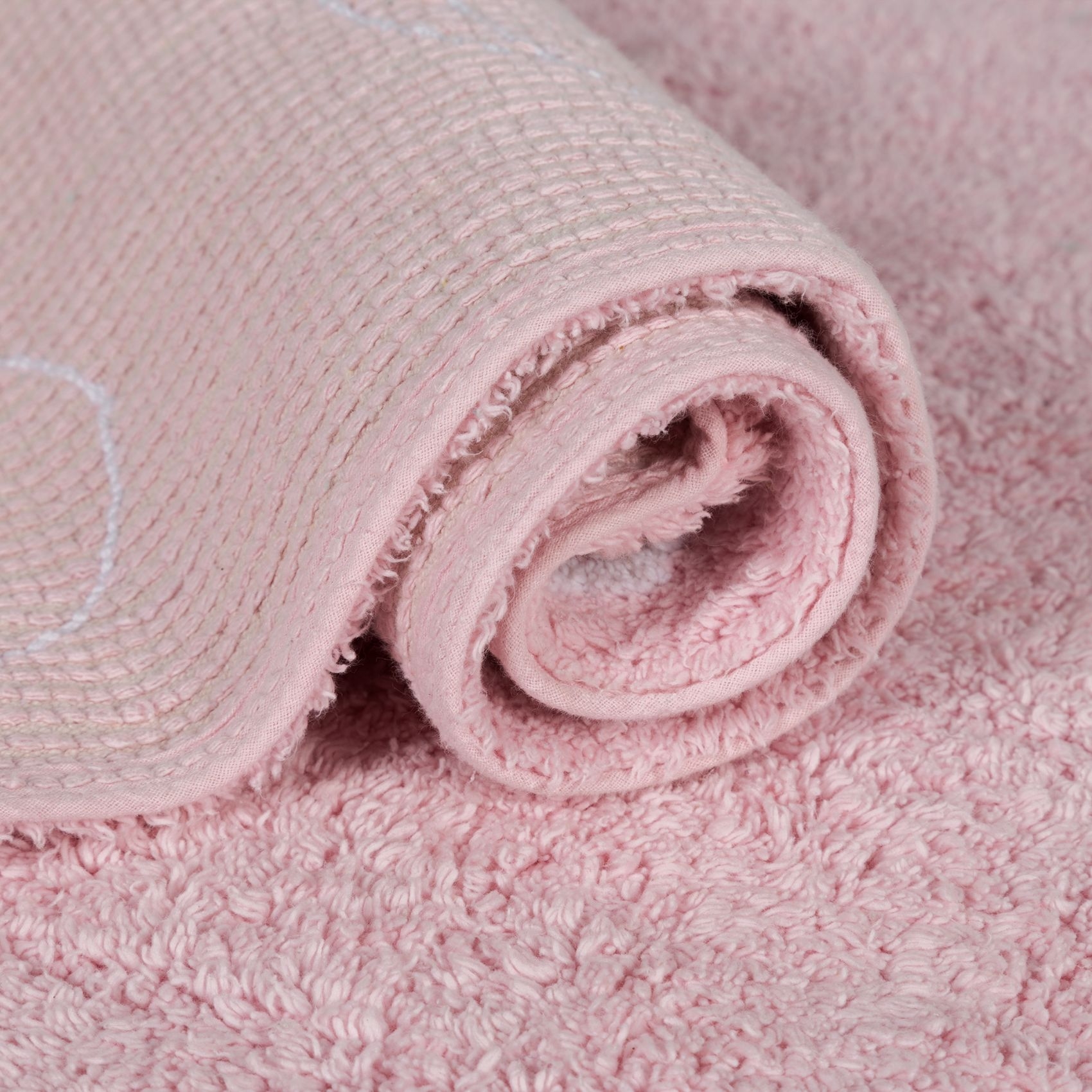 Tapis rose lavable étoiles — vue 5