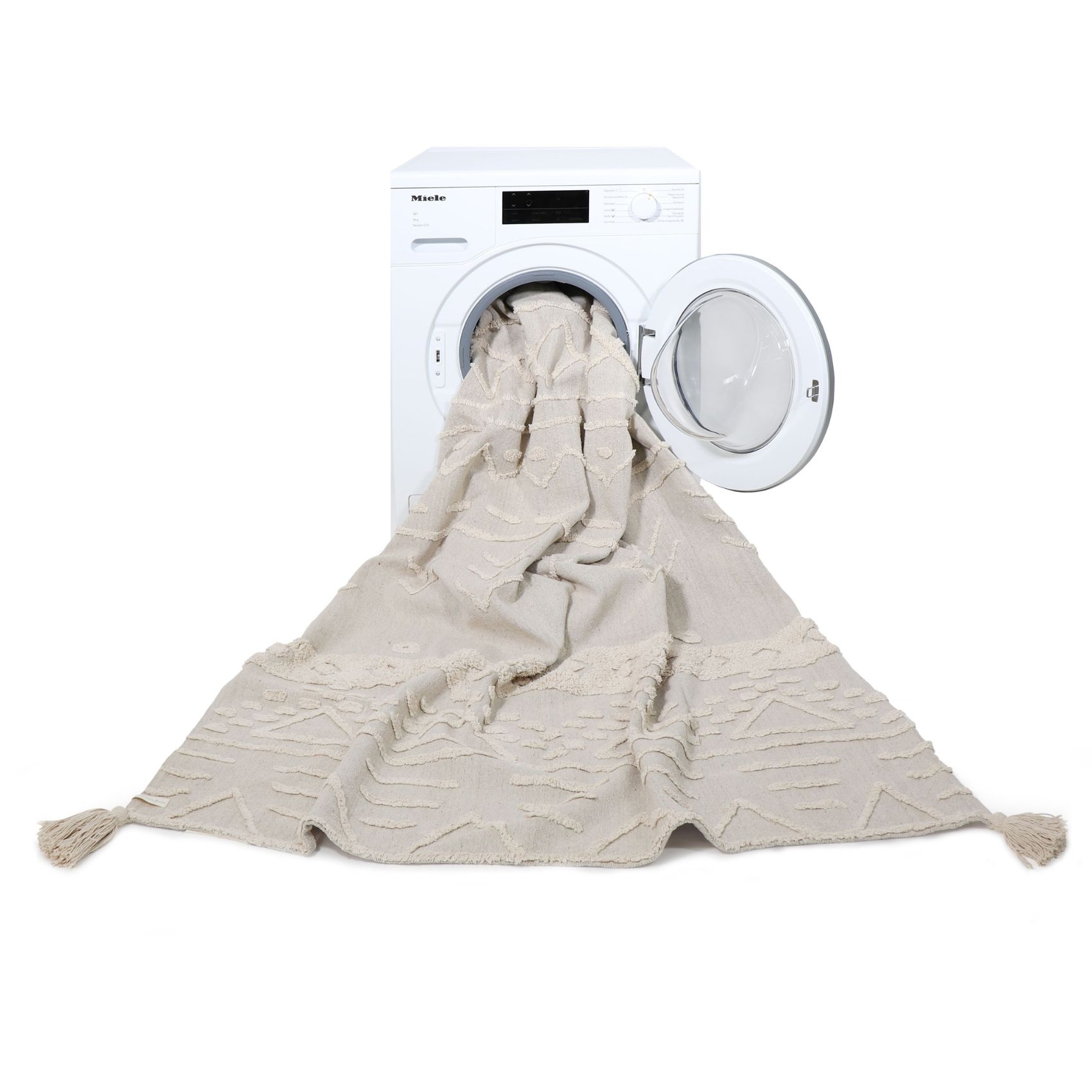 Tapis lavable tribu naturel — vue 3