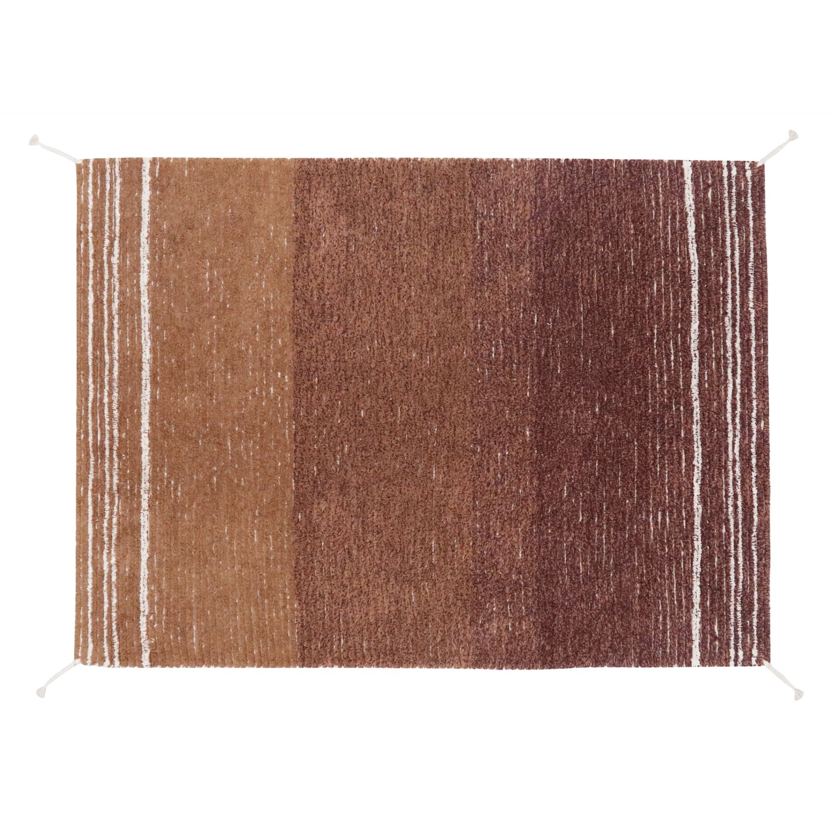 Tapis lavable réversible caramel double — vue 3
