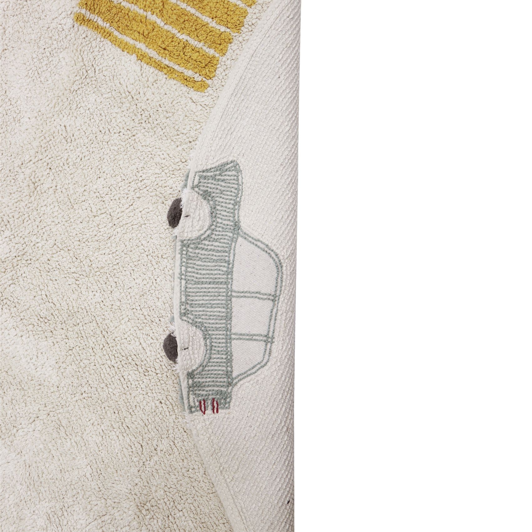 Tapis lavable roues — vue 5