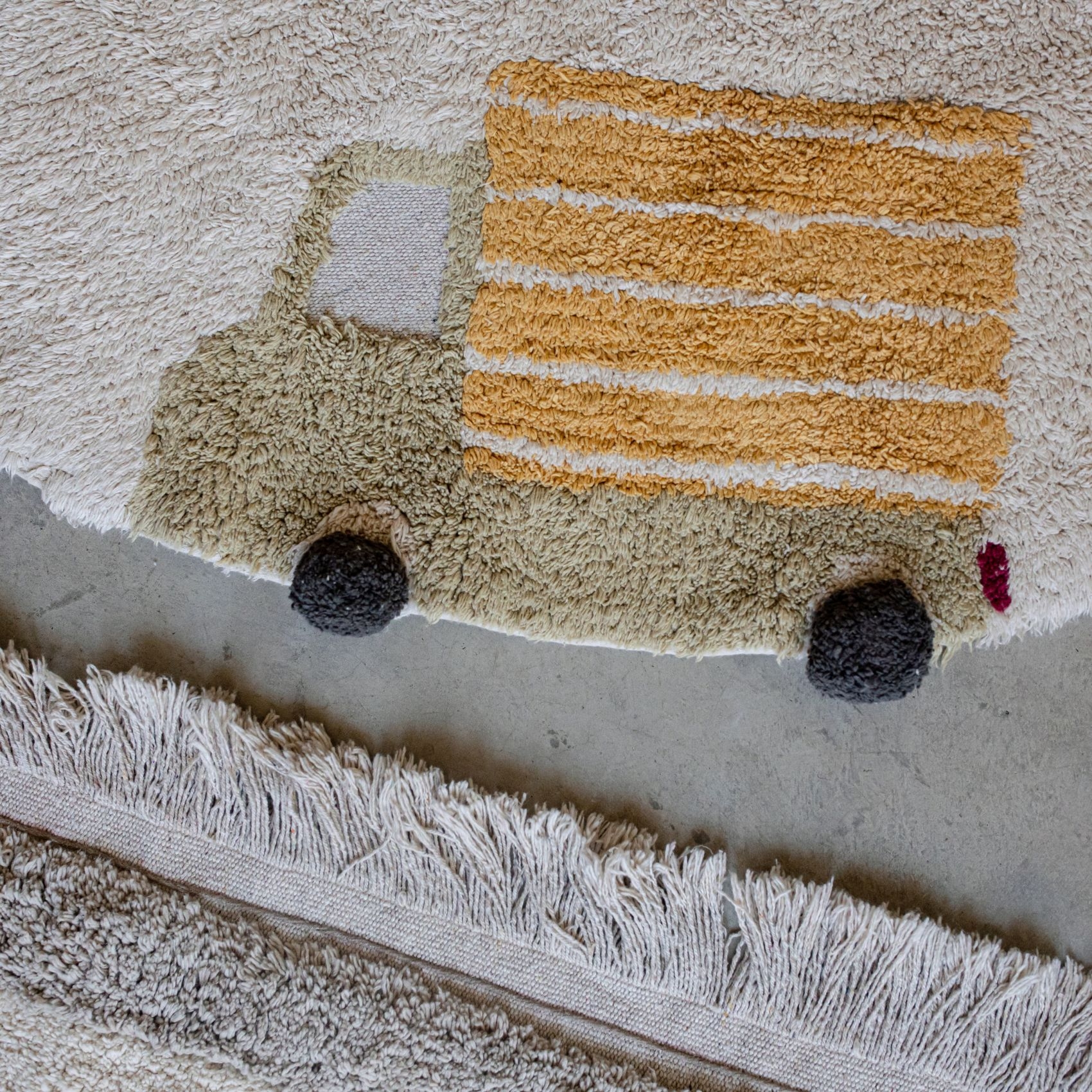 Tapis lavable roues — vue 6