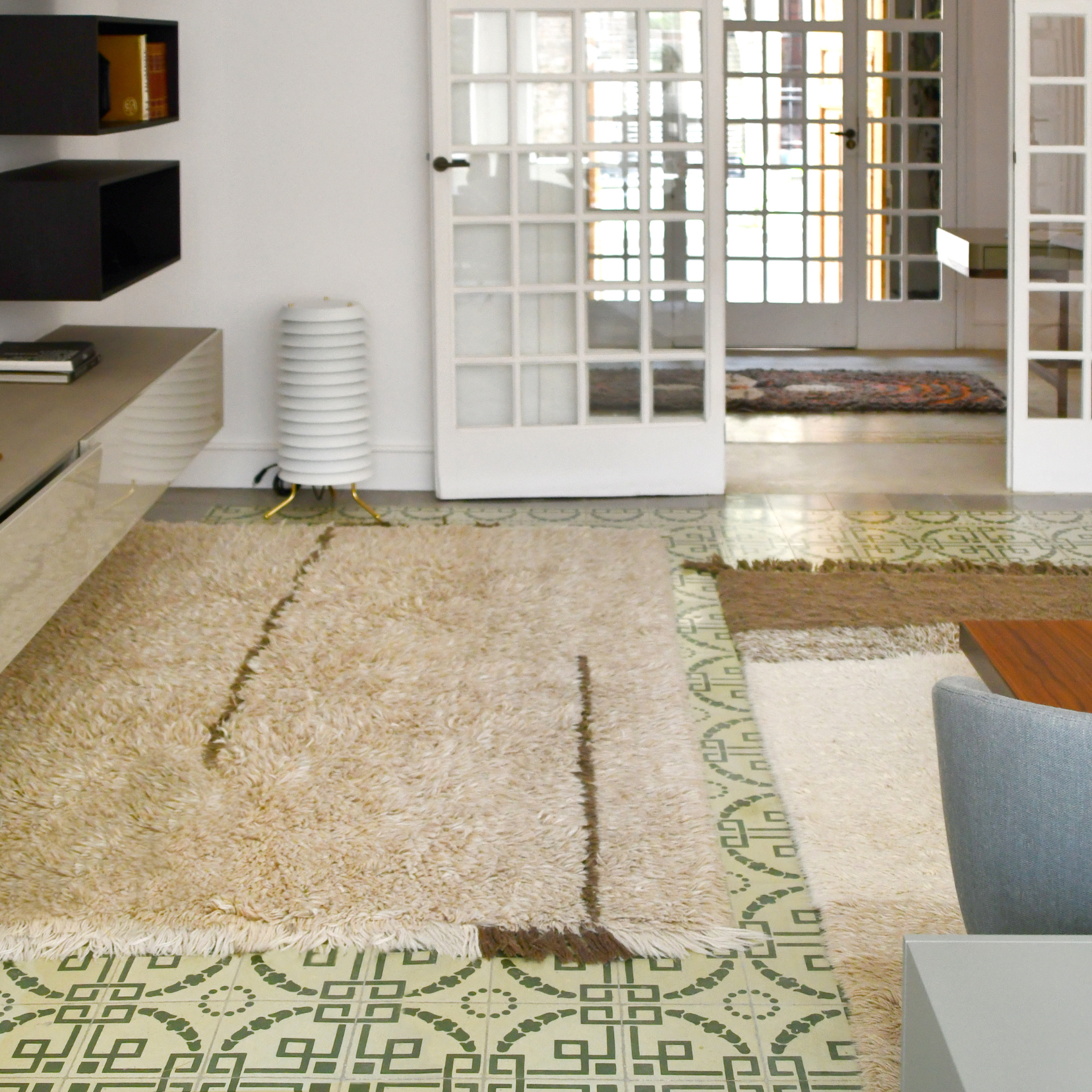 Tapis lavable en laine brise d'automne — vue 4