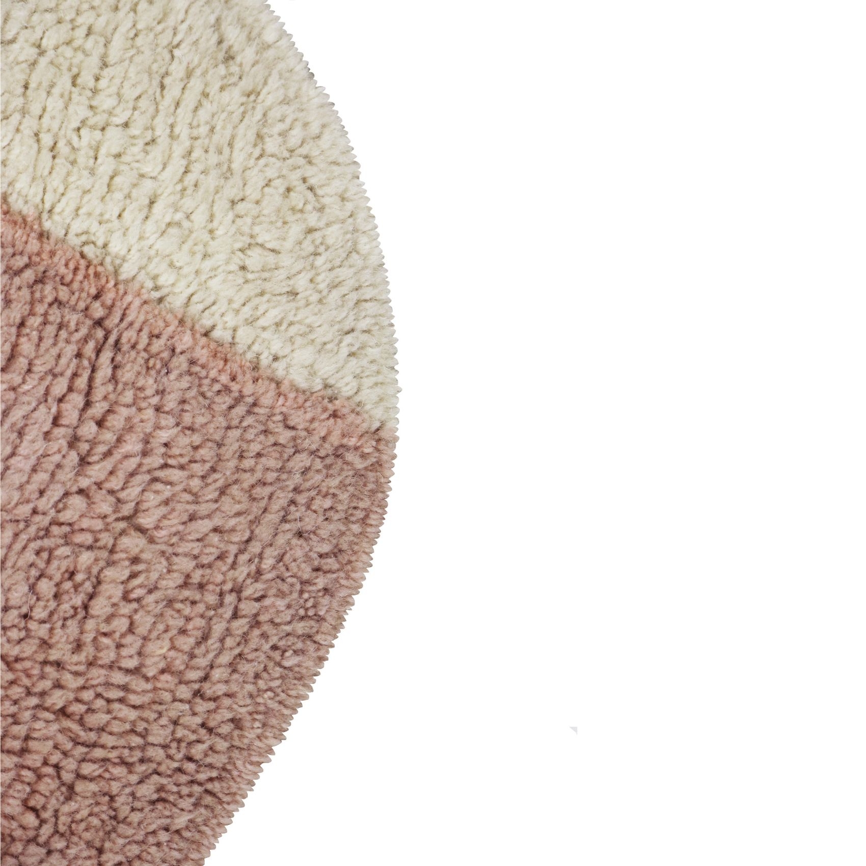 Tapis lavable en laine mademoiselle souris — vue 6