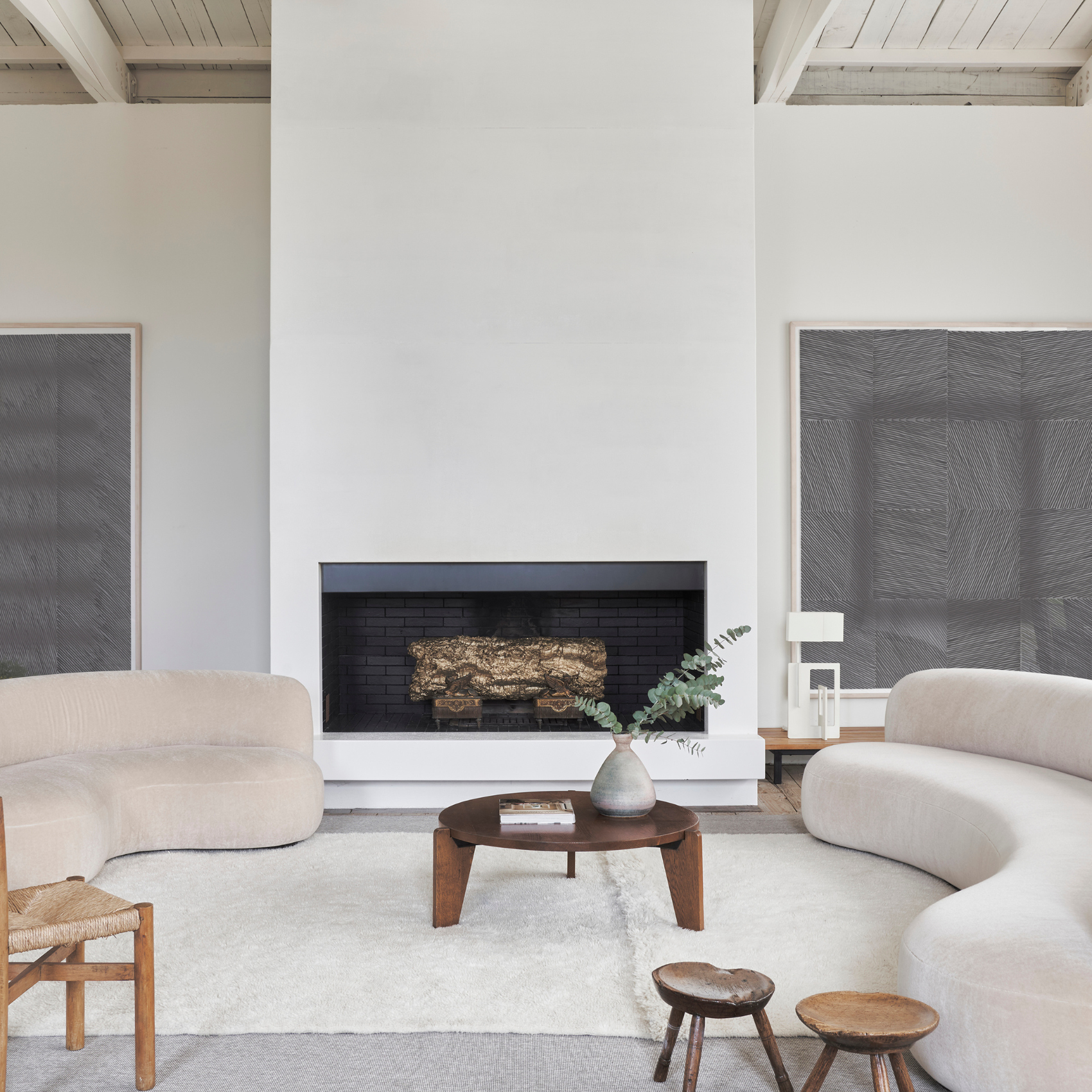 Tapis lavable en laine toundra — vue 3