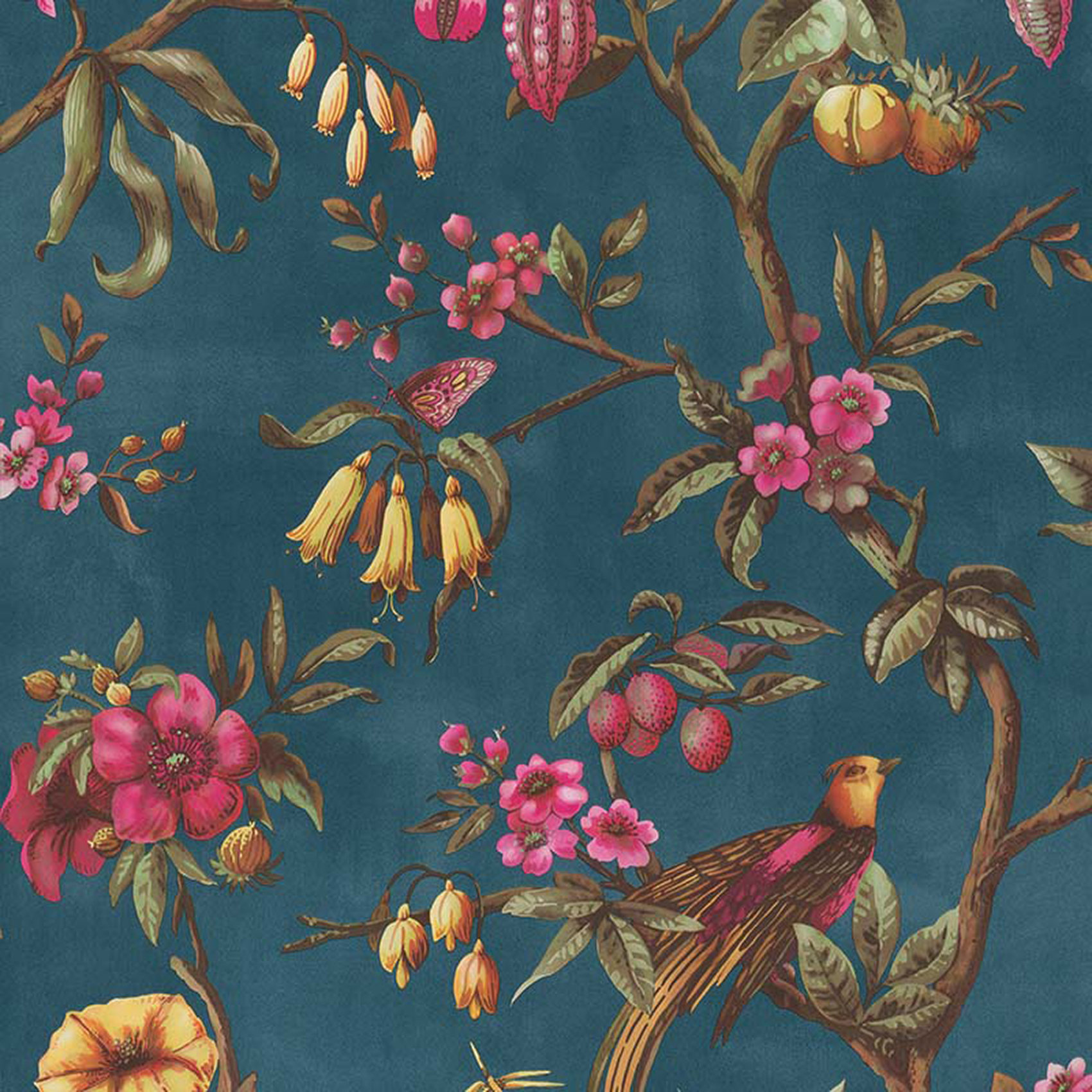 Papier peint LUTECE oiseau du paradis — vue 3