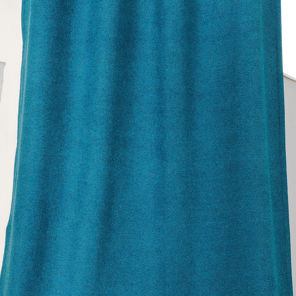 Rideau épais aspect laine chinée à galon fronceur — vue 3