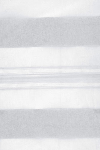 Voilage Blanc à Jeux de Rayures — vue 3