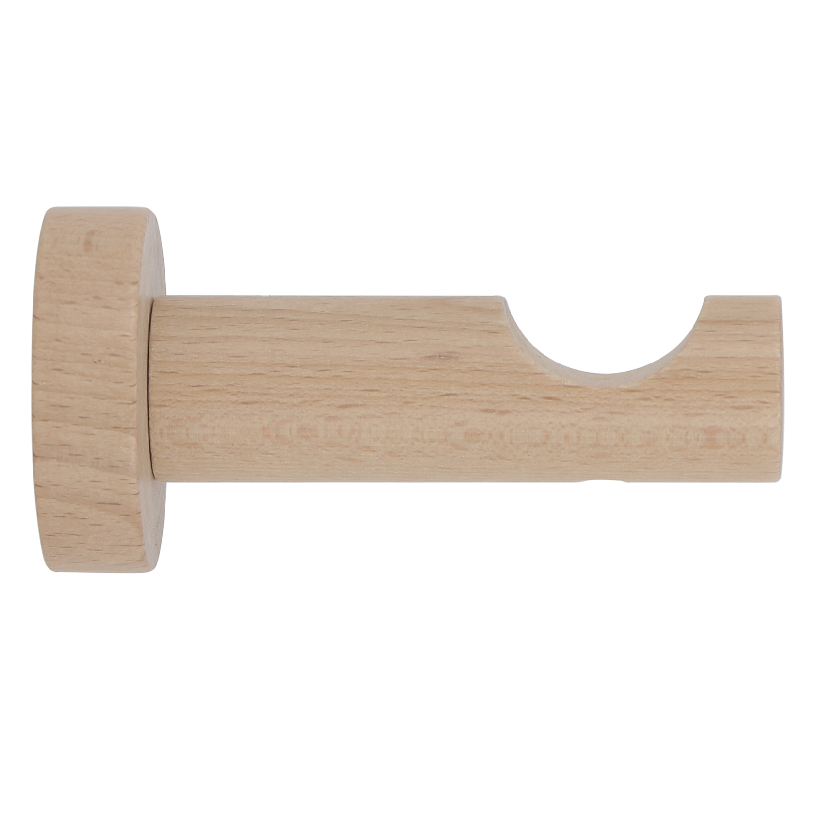 Support de tringle à œil ouvert — vue 3