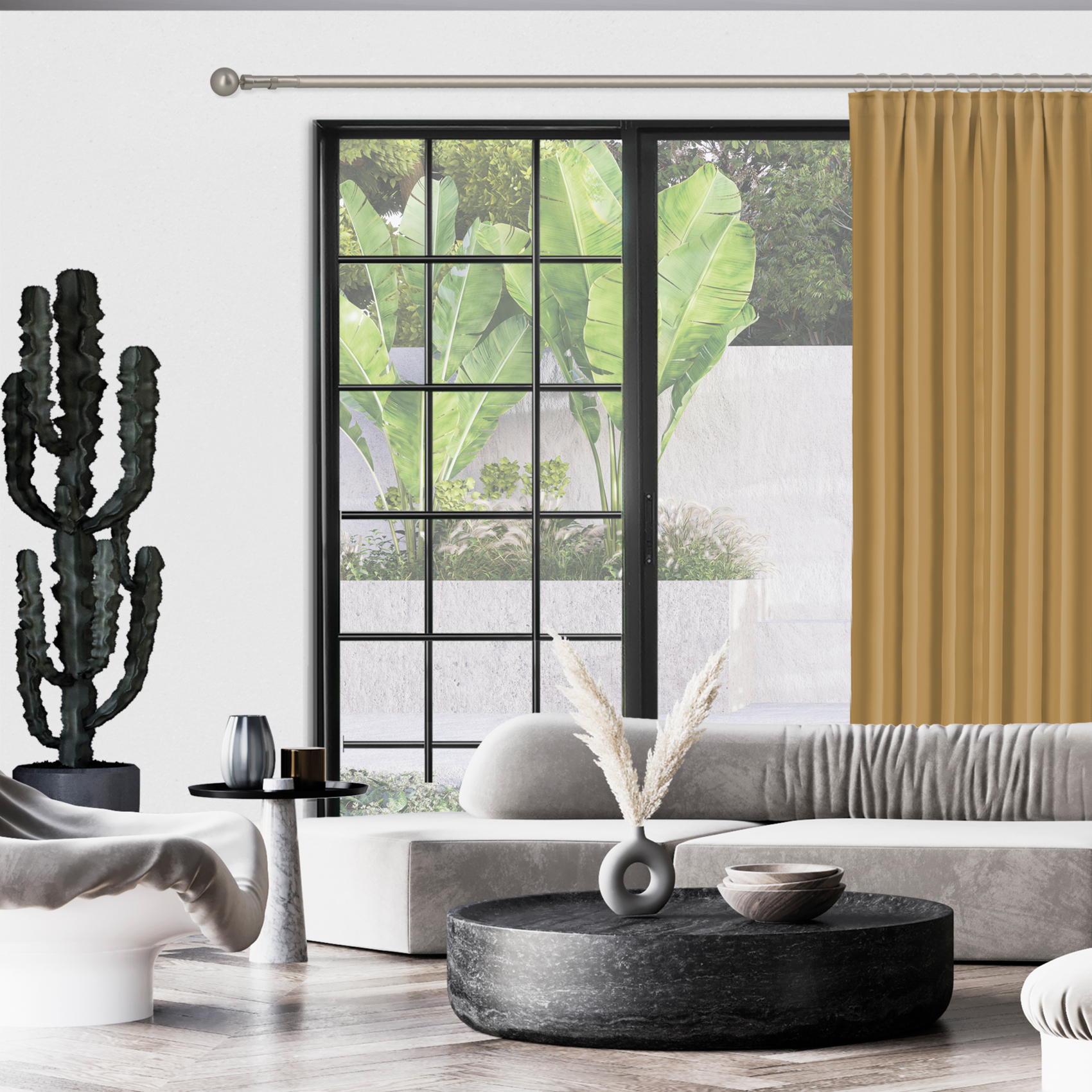 Kit de tringle avec embouts boules