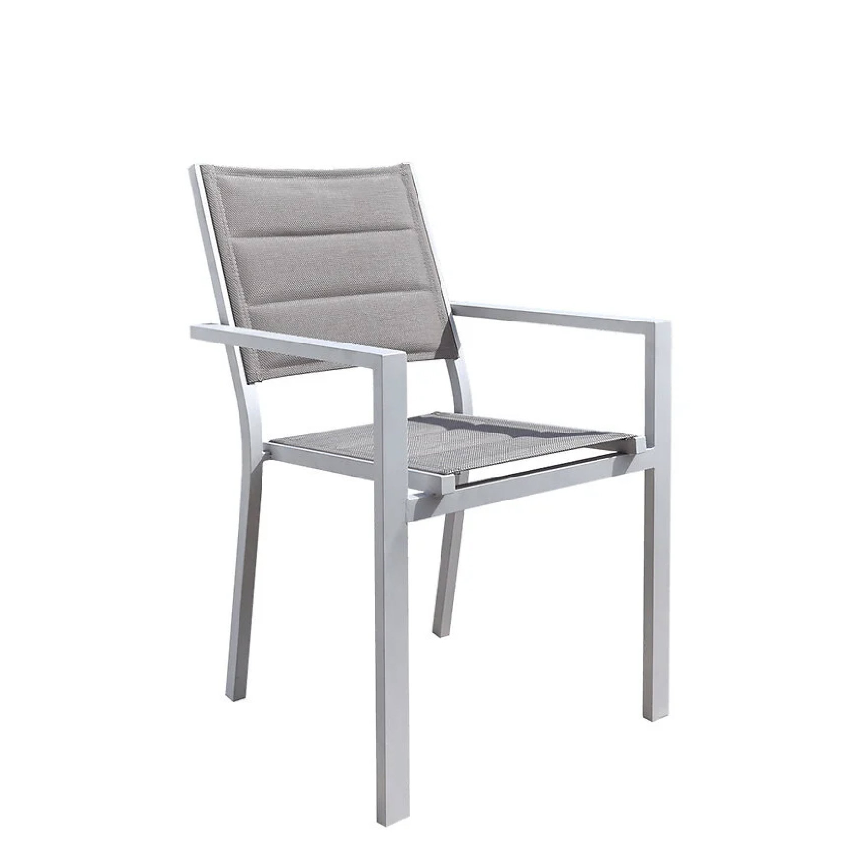 Fauteuil empilable en textilène — vue 4