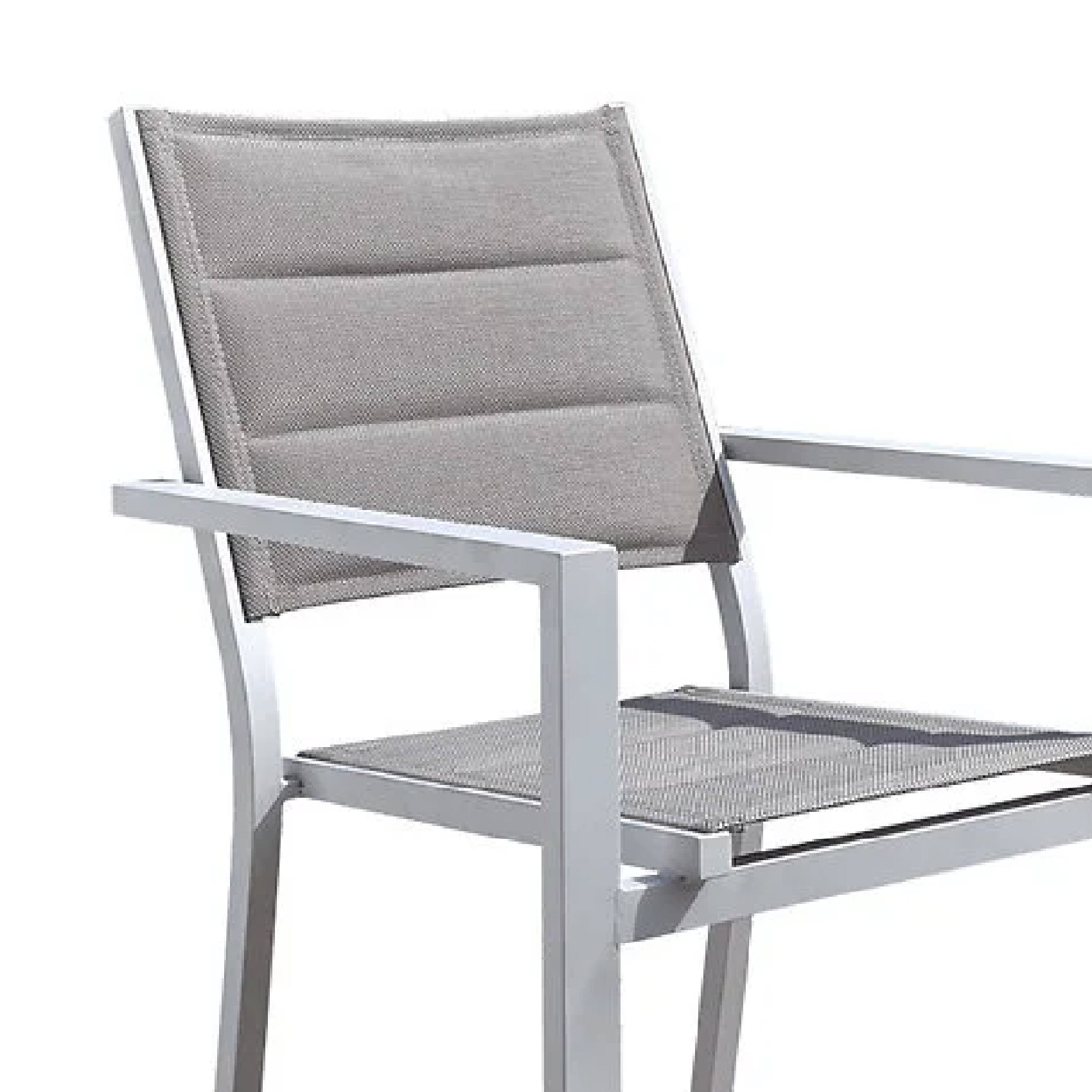 Fauteuil empilable en textilène — vue 5