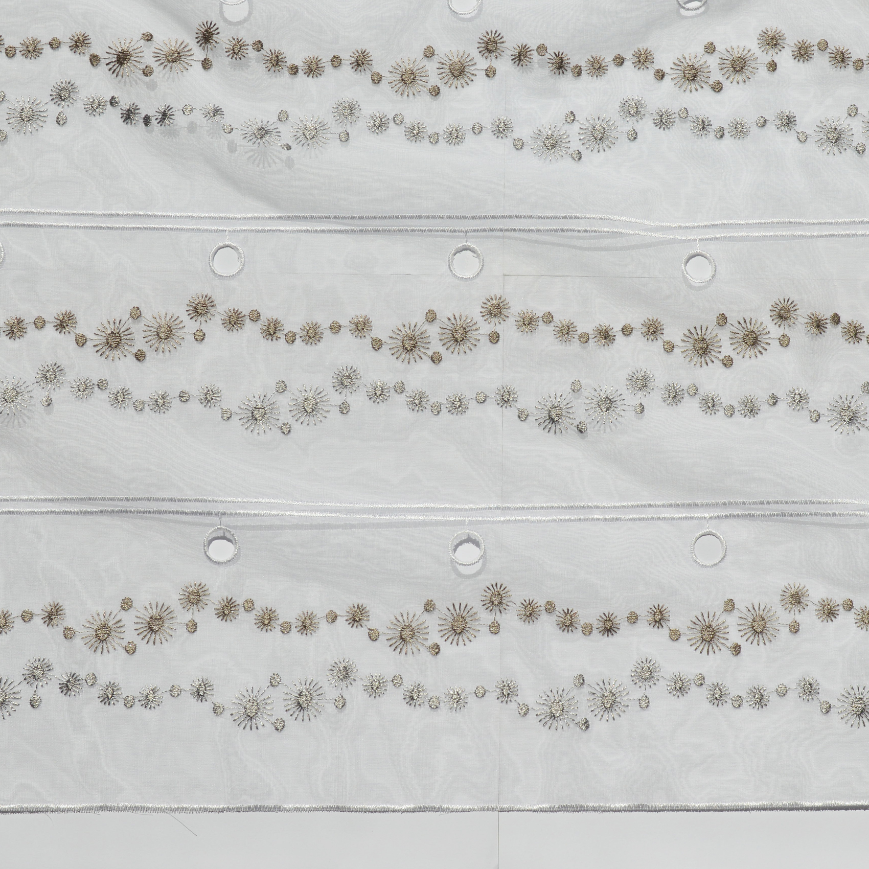 Modulable à petites fleurs brodées — vue 3