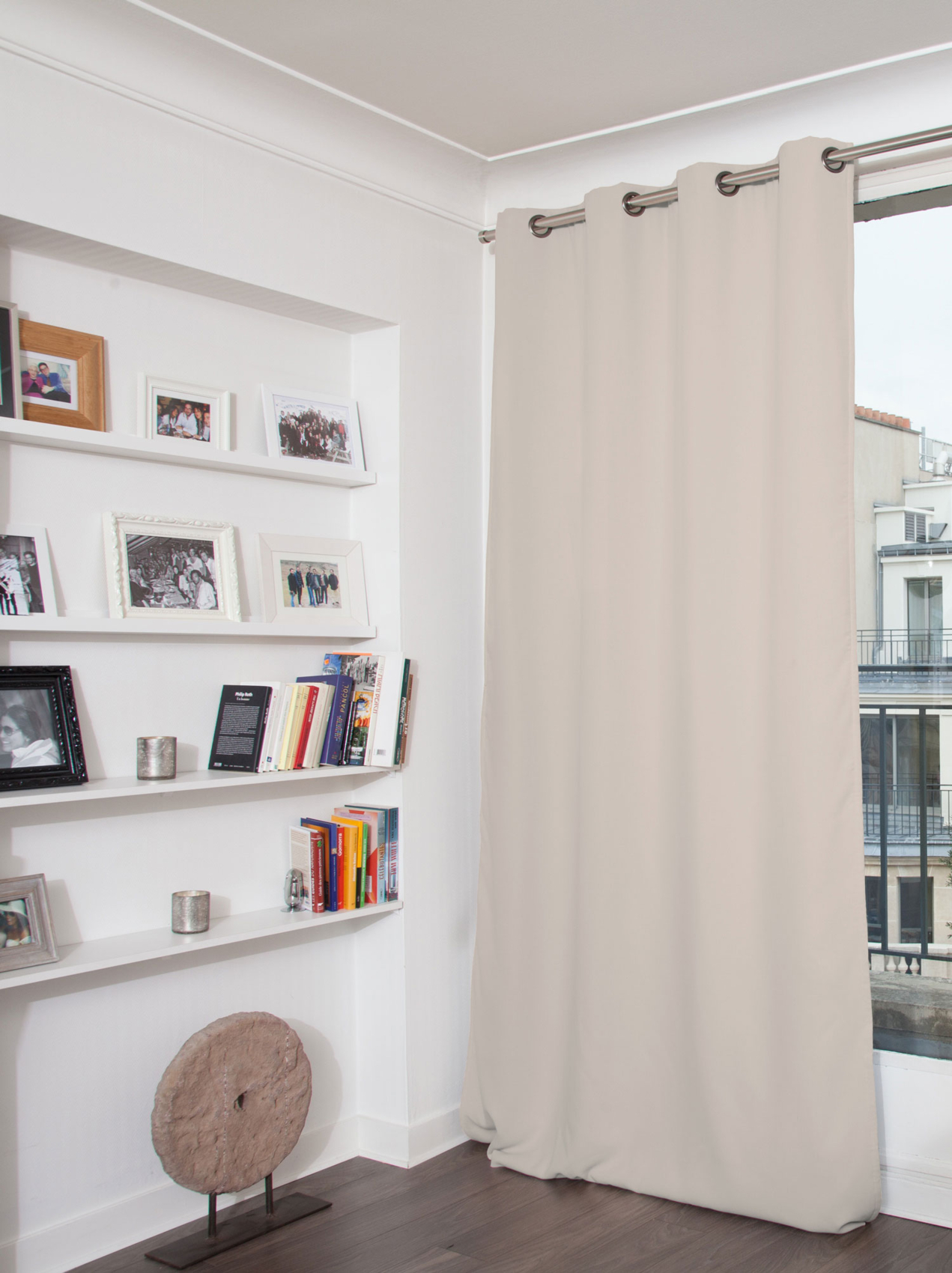 Rideau Grande hauteur Phonique Thermique et Occultant Moondream — vue 6