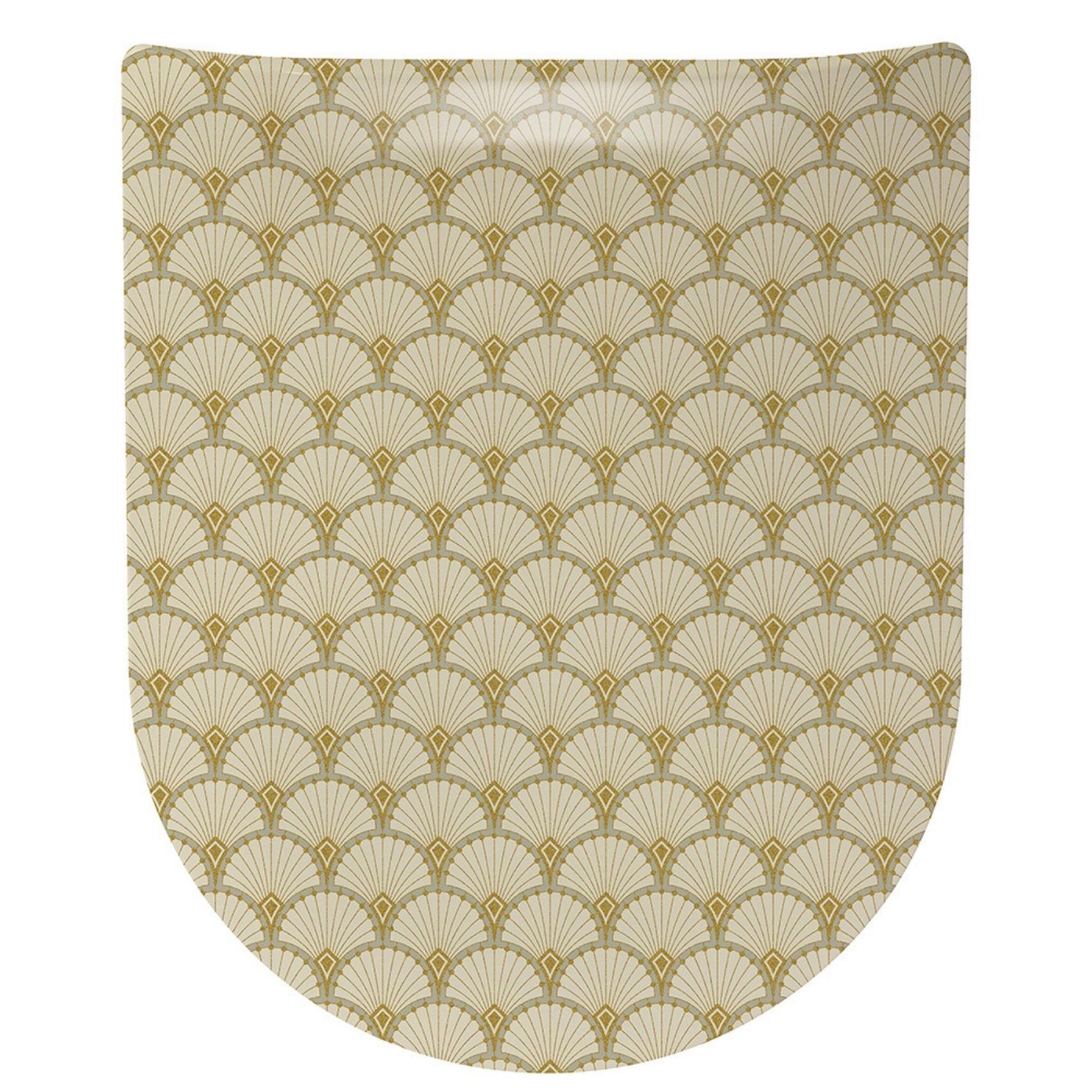 Abattant wood slim avec descente assistée art deco — vue 6