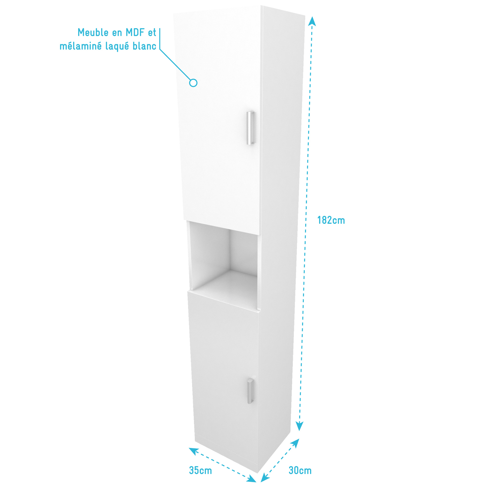 Meuble colonne Eco 35 — vue 3