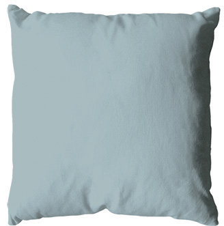 Coussin uni en polyester déhoussable — vue 6