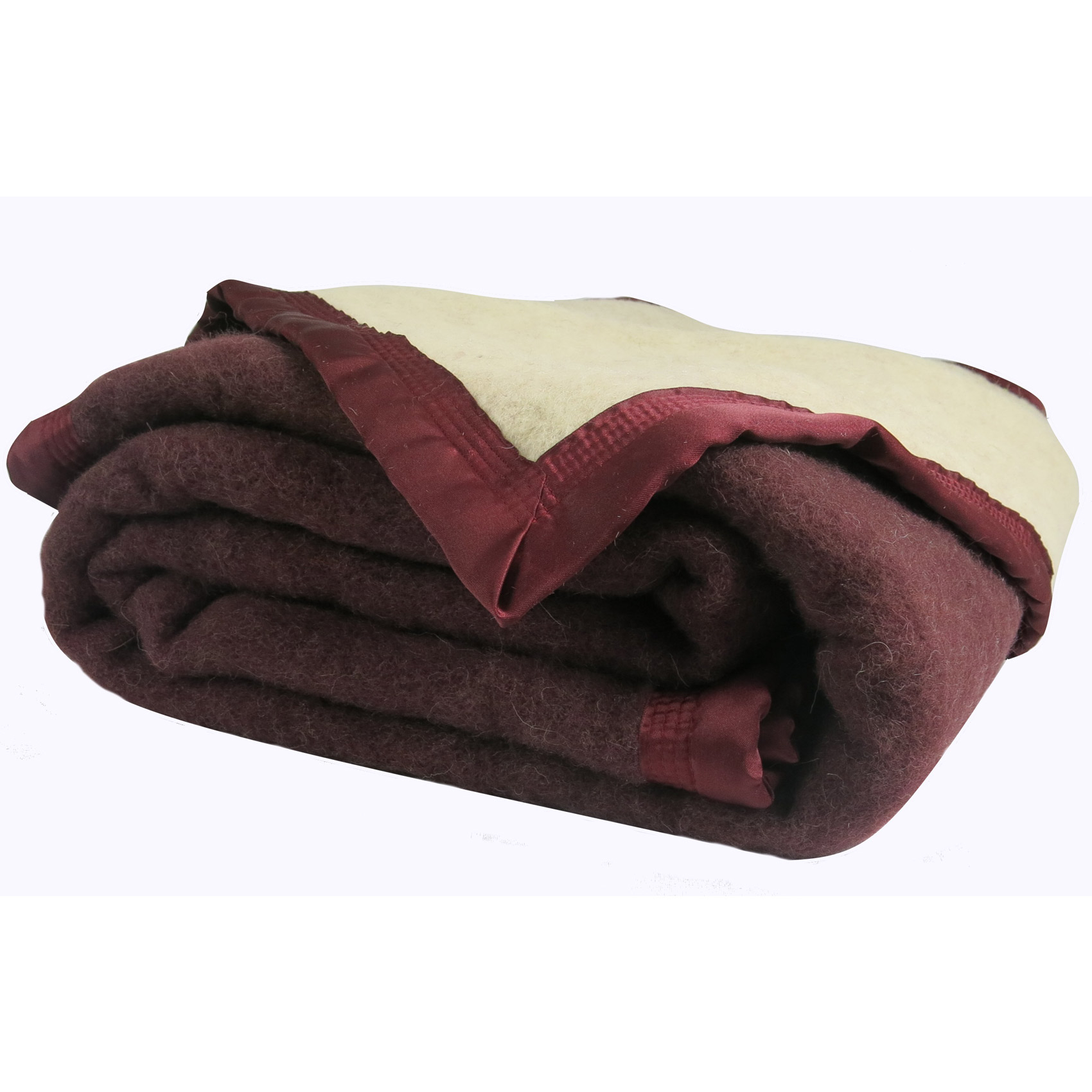 Couverture Pure Laine Vierge 600g/m2 bicolore — vue 3