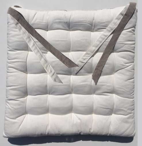 Galette de Chaise épaisse et matelassée VALAYANS — vue 4