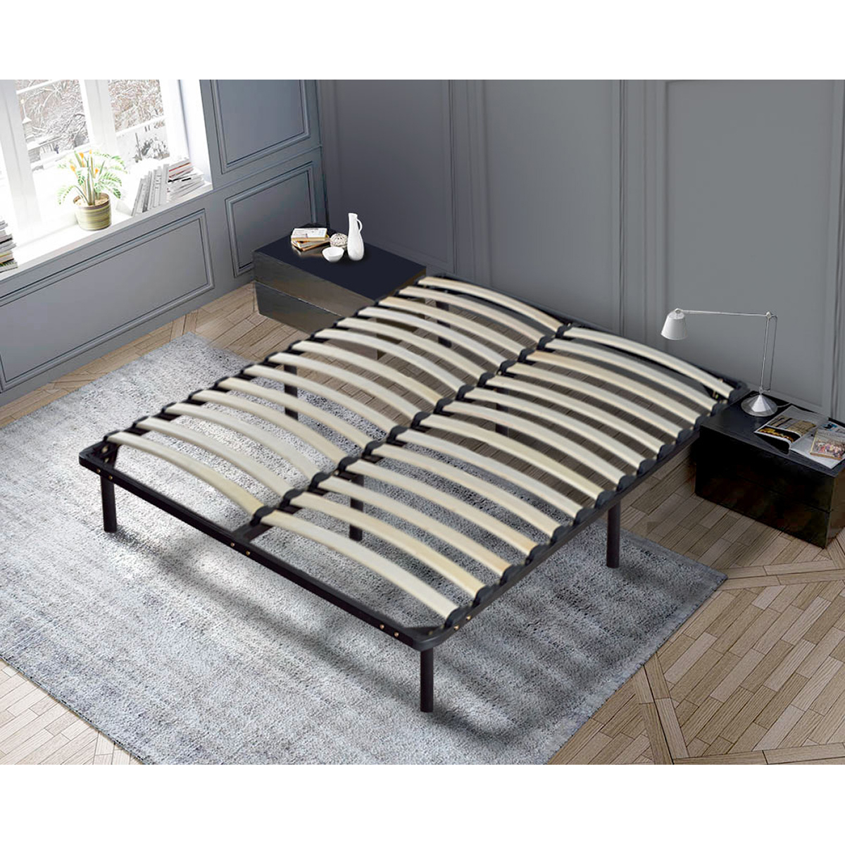 Sommier kit en bois et acier — vue 6