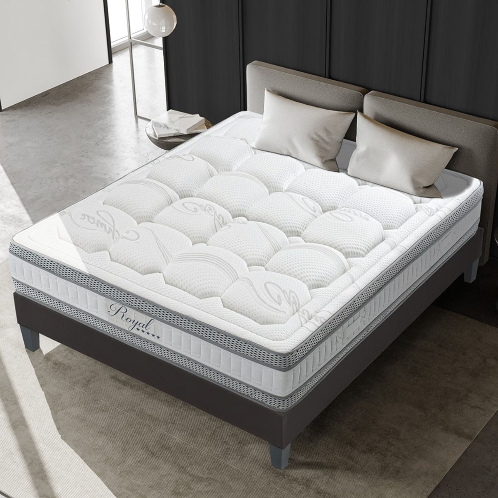 Matelas en mousse à mémoire de forme soutien mi-ferme — vue 5