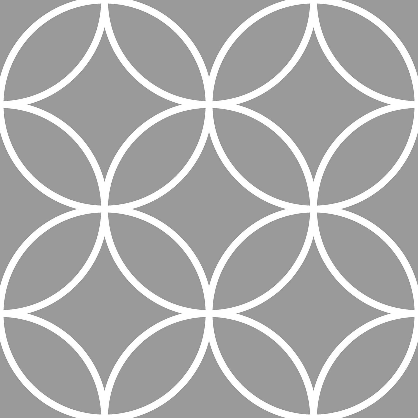 Toile cirée en fibranne imprimée Rosace — vue 4