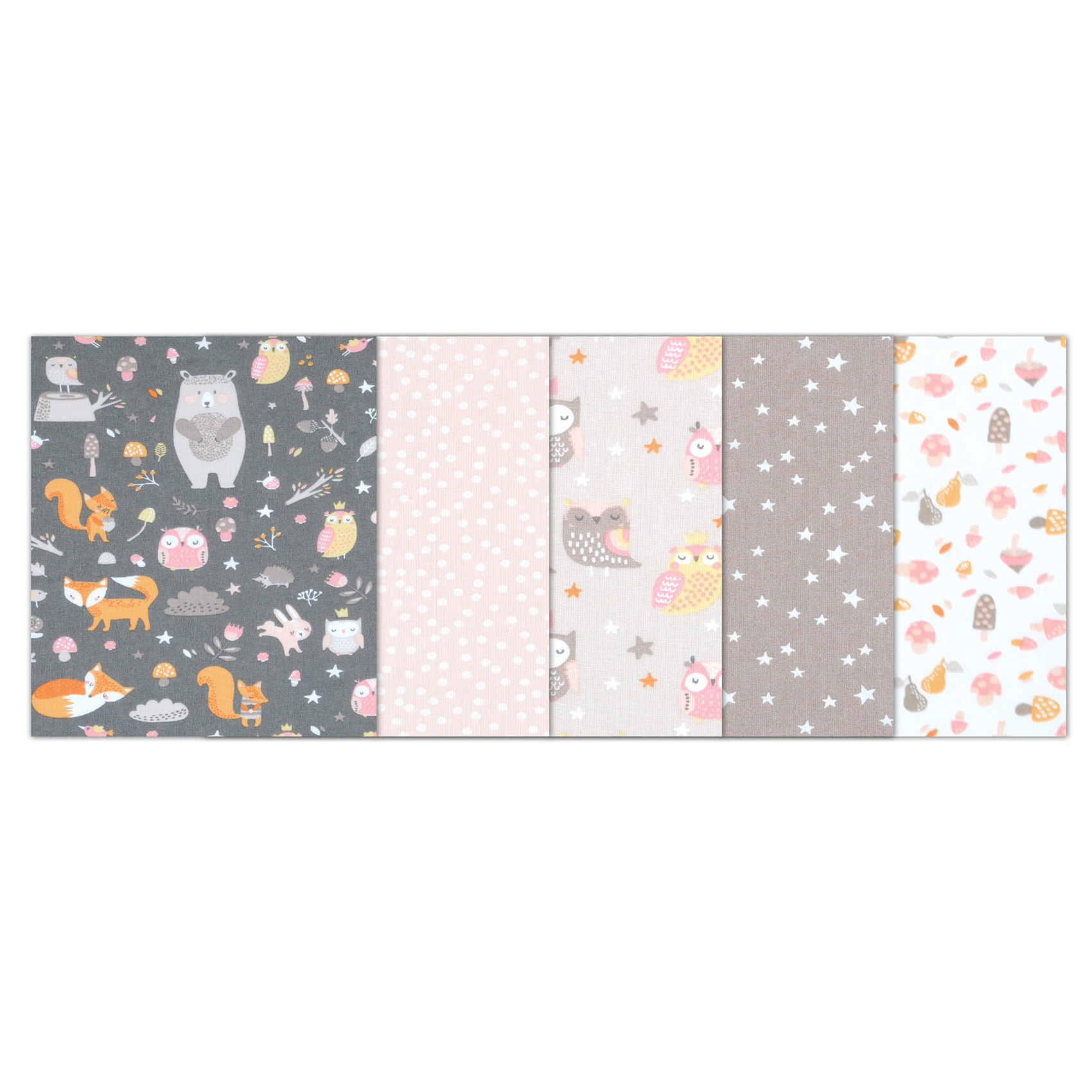 Lot de 5 coupons kids petits renards — vue 3