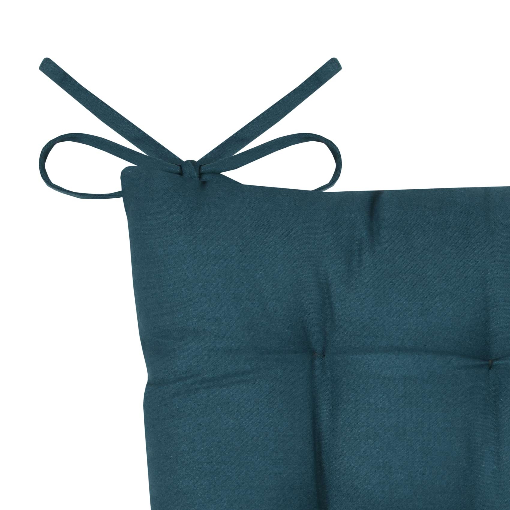 Galette de chaise unie et classique — vue 6